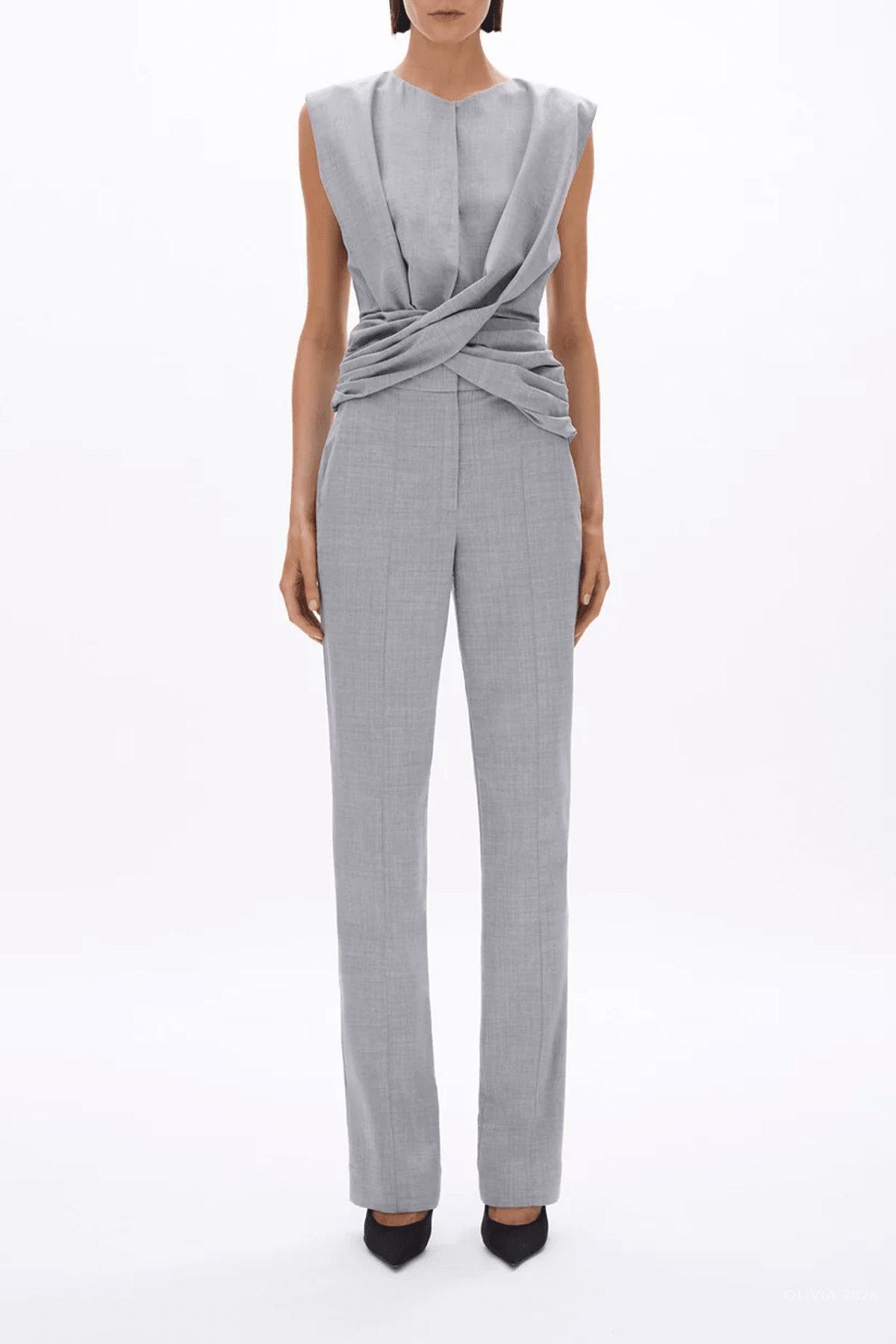 Finley Pant in Smoke - shop-olivia.com