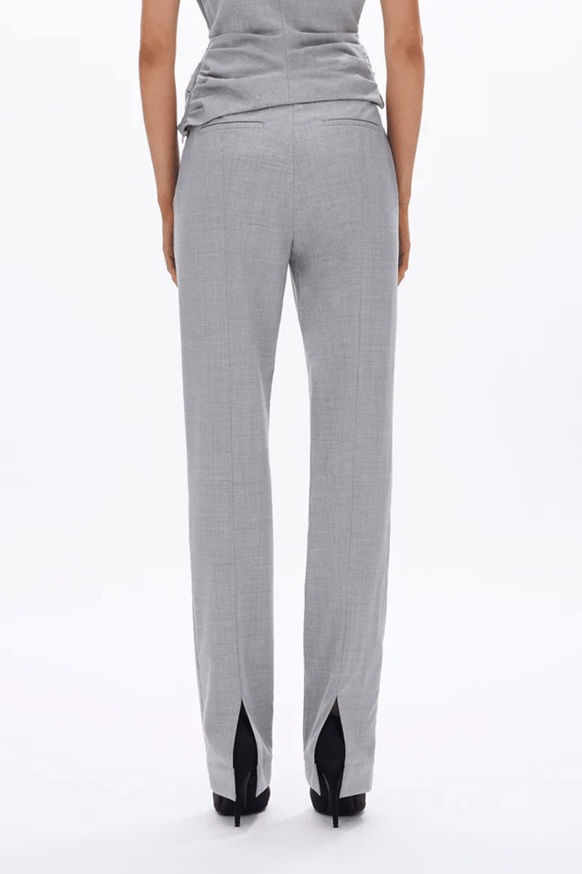 Finley Pant in Smoke - shop-olivia.com