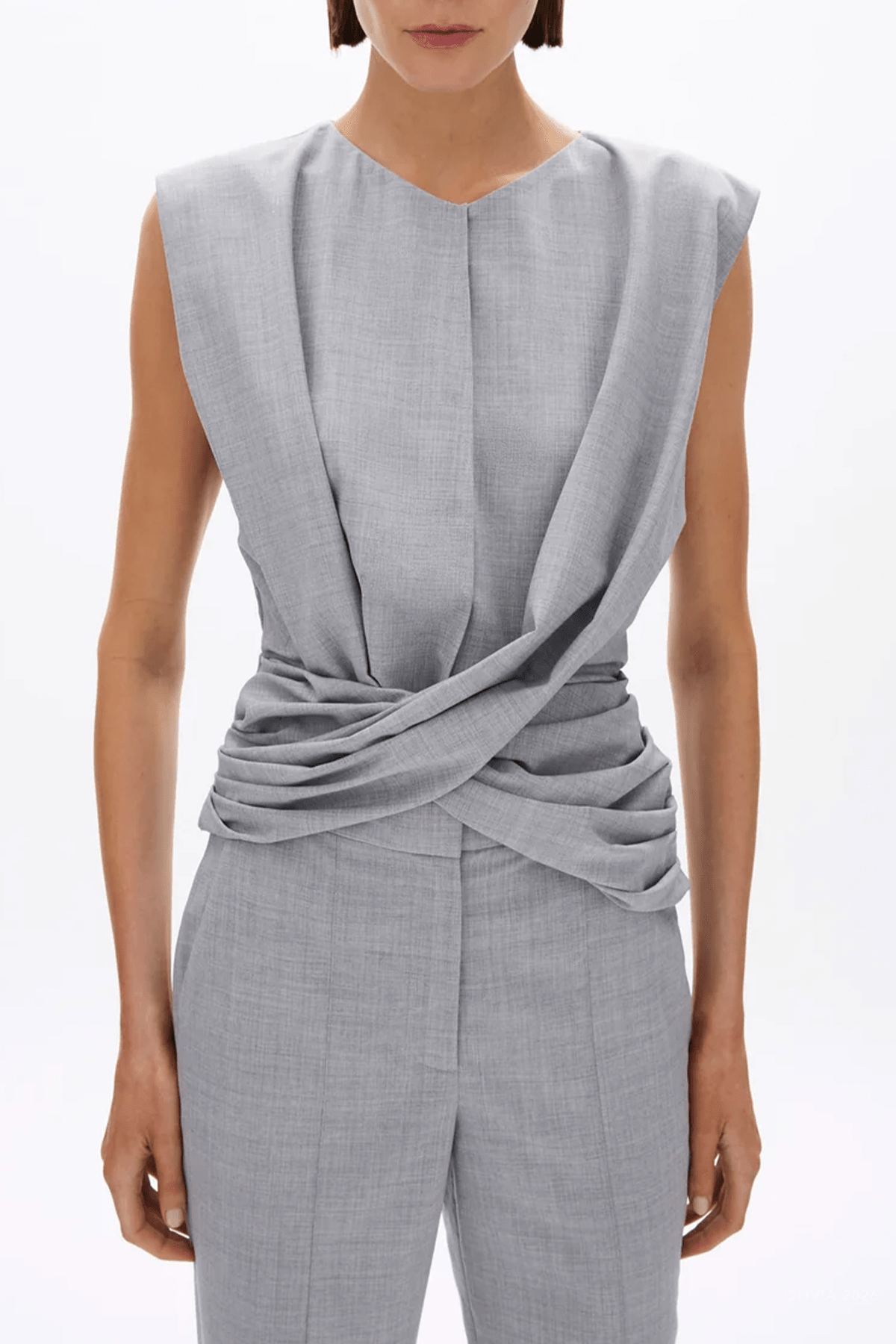 Finley Top in Smoke - shop-olivia.com