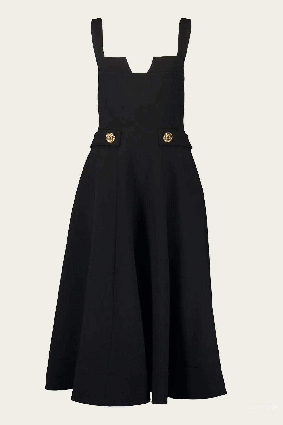 Fiore Dress in Black - shop - olivia.com