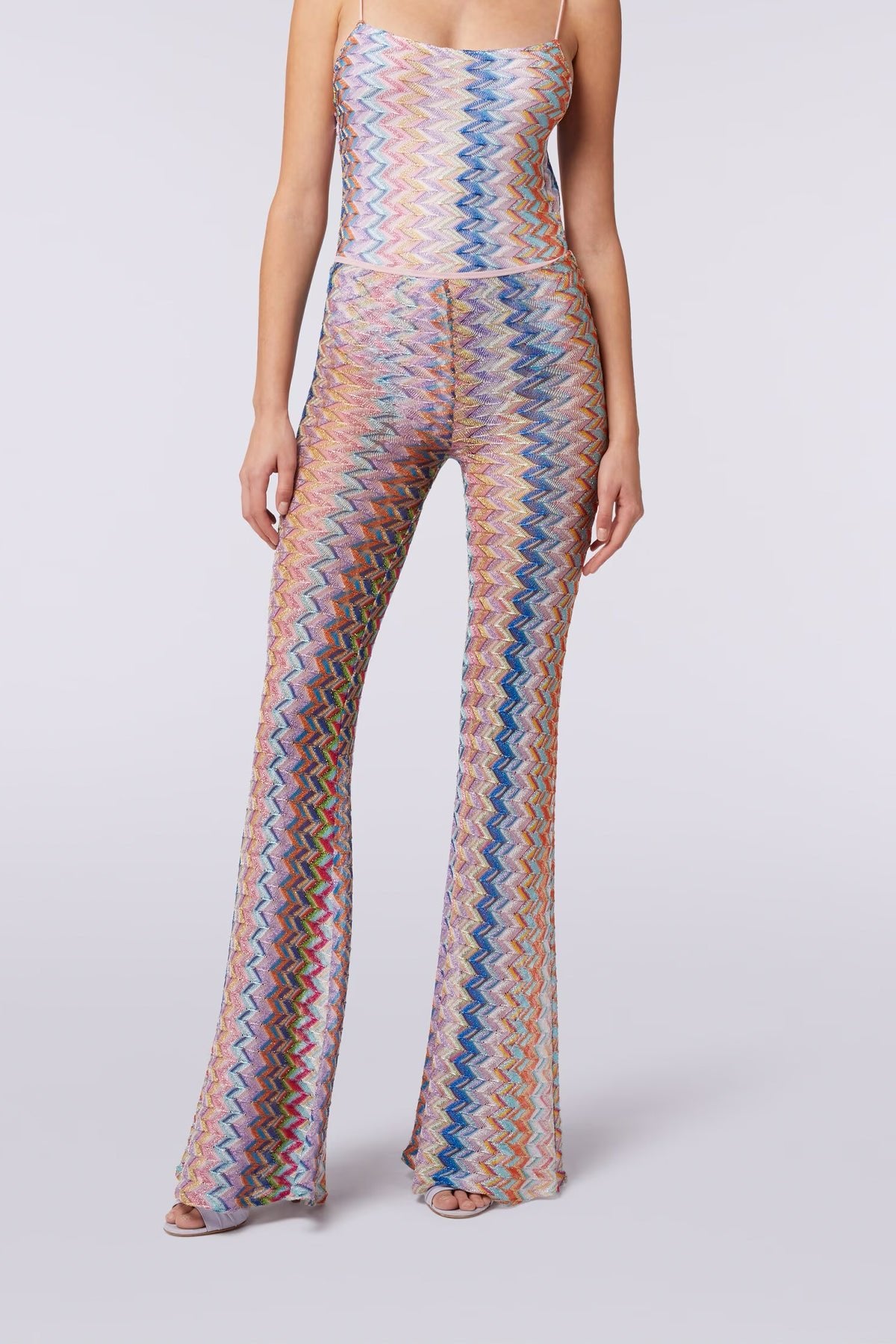 Flared Trousers in Multicolor - shop - olivia.com