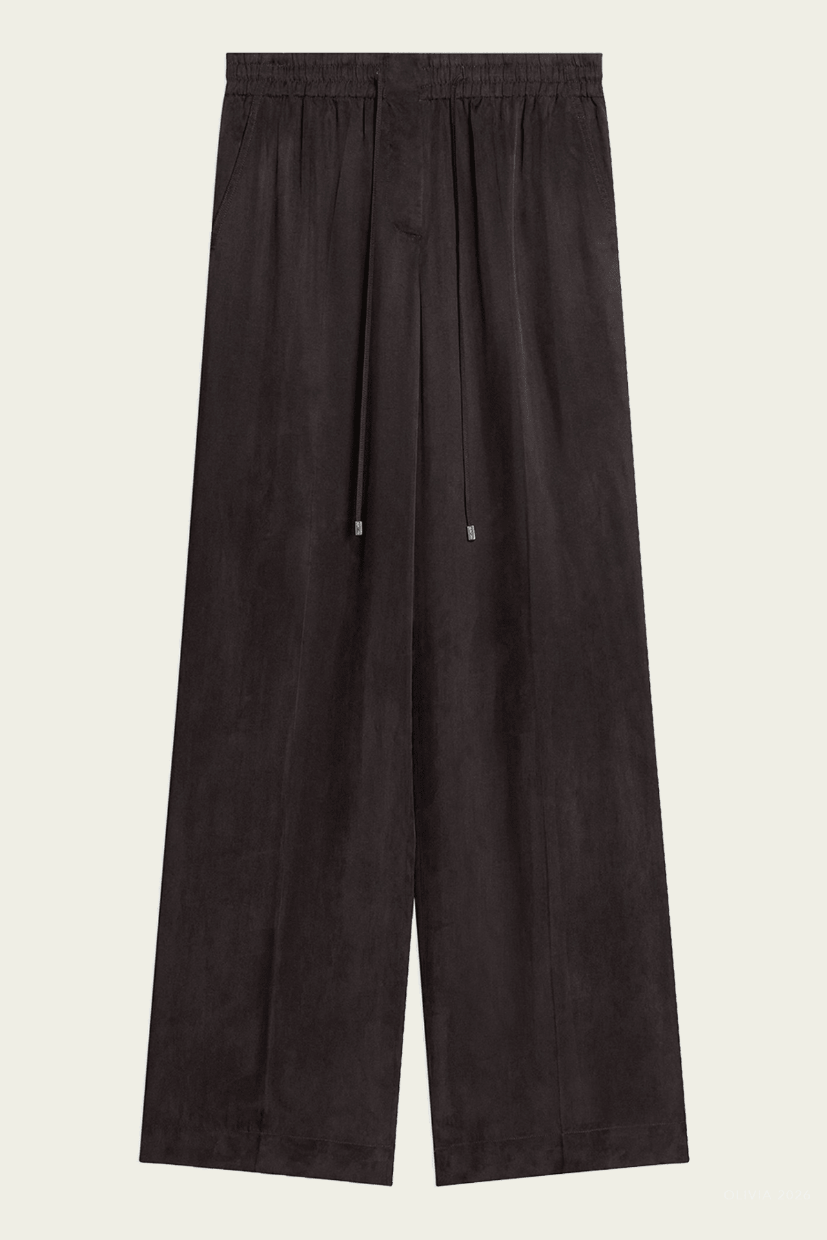 Fluid Pull-On Pants in Truffle - shop-olivia.com