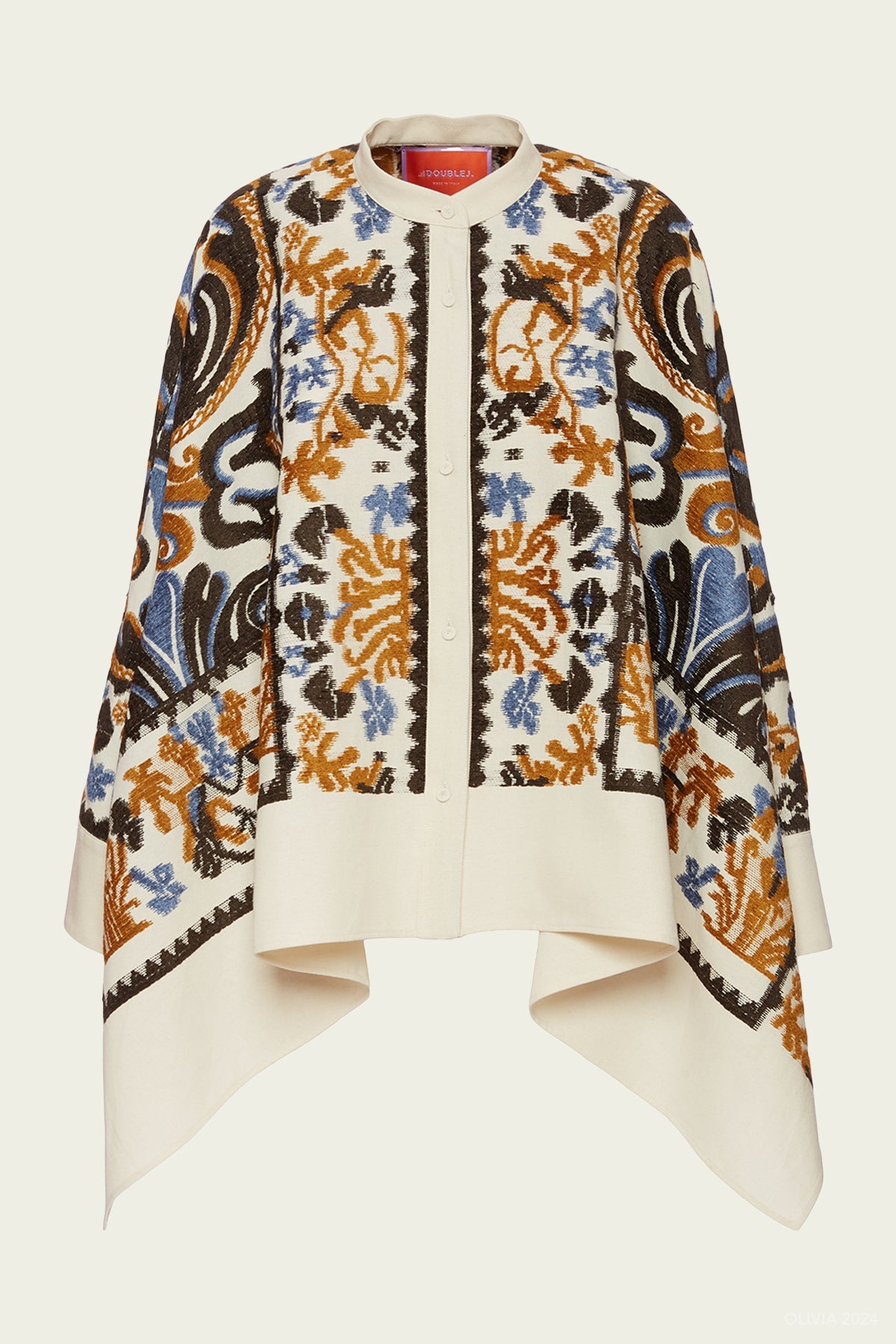 Foulard Jacket in Corsini Cream - shop - olivia.com