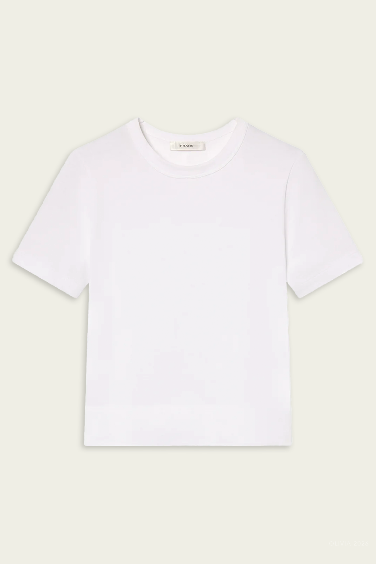 The Boxy Tee in White