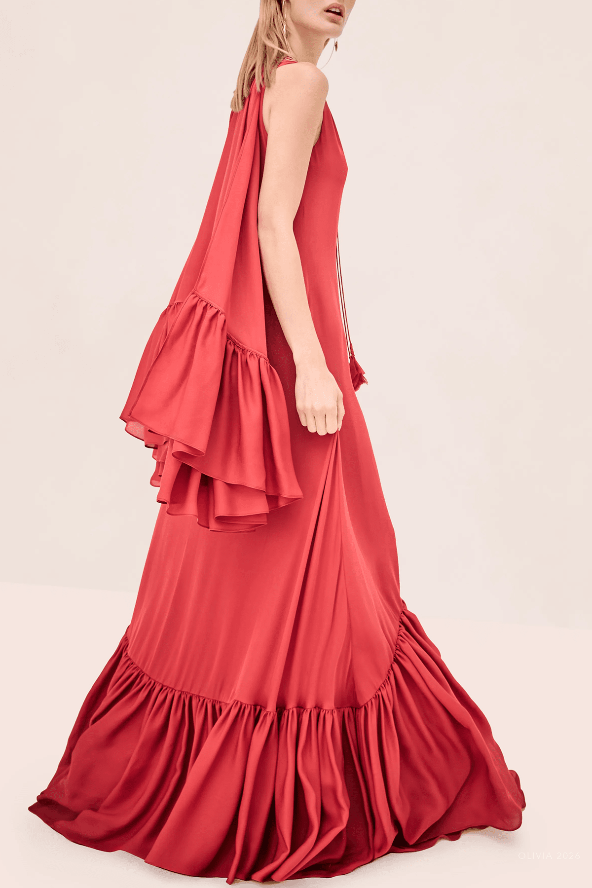 Francina Dress in Rouge - shop - olivia.com