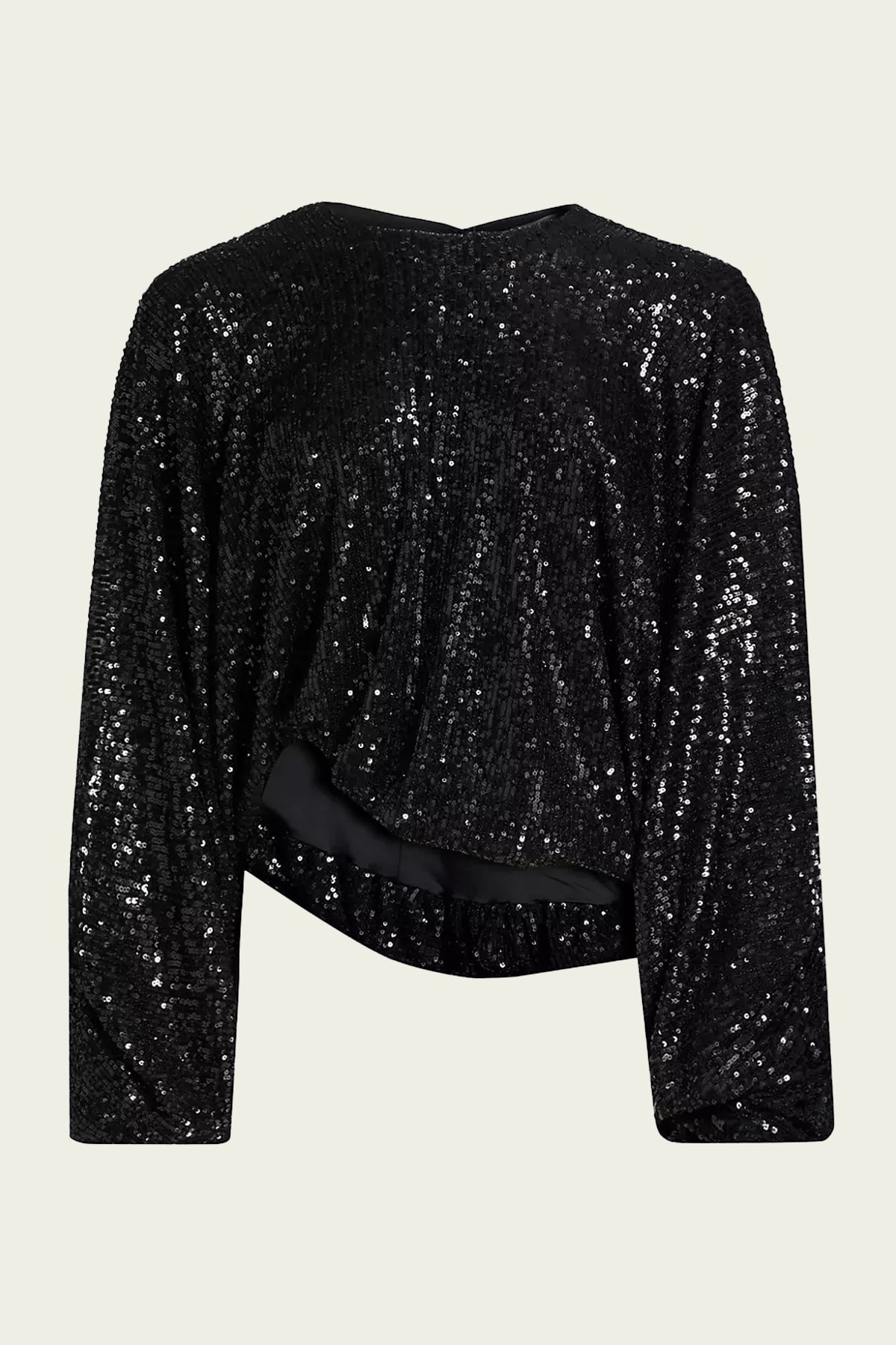 Frankie Top in Black Sequin - shop - olivia.com