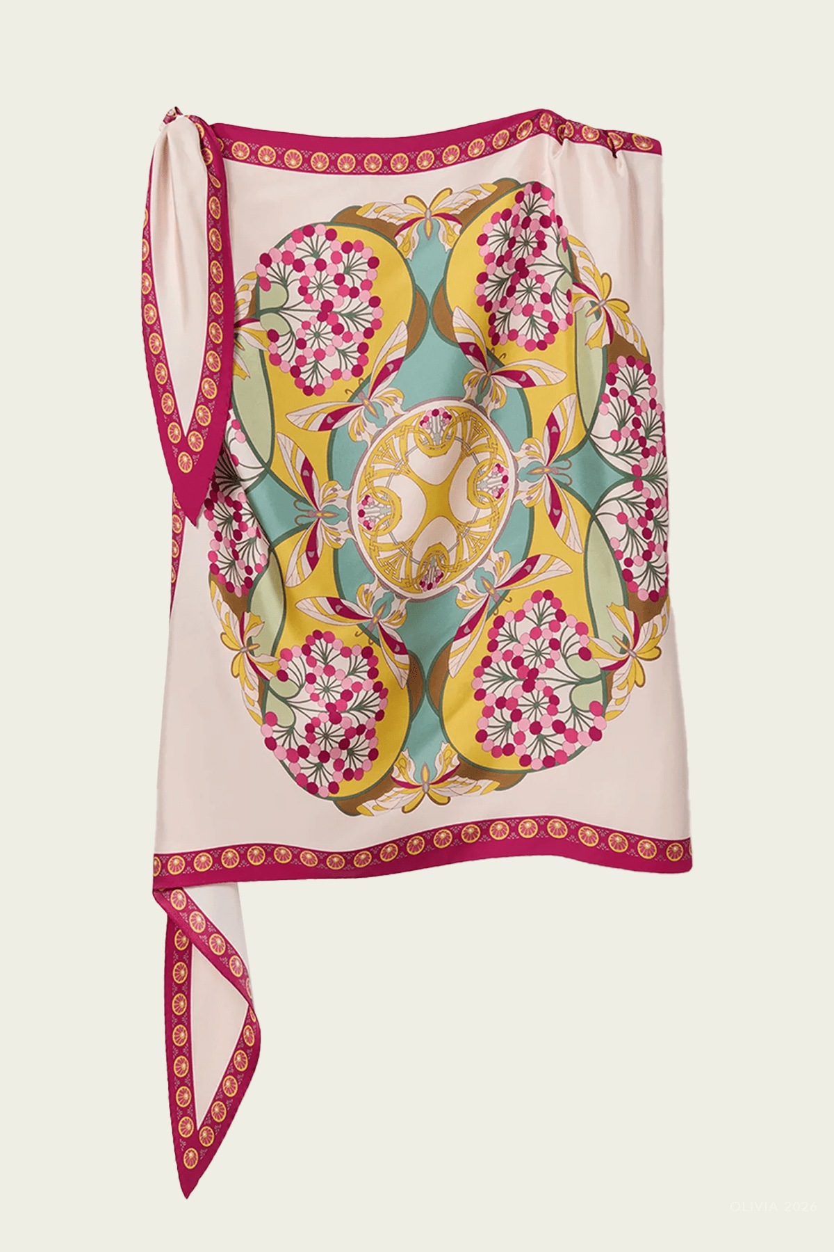 Full - On Foulard in Florette Placee - shop - olivia.com