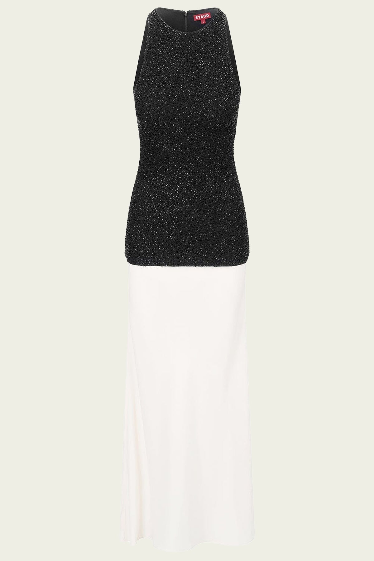 Gabrielle Dress in Black/Ivory - shop - olivia.com