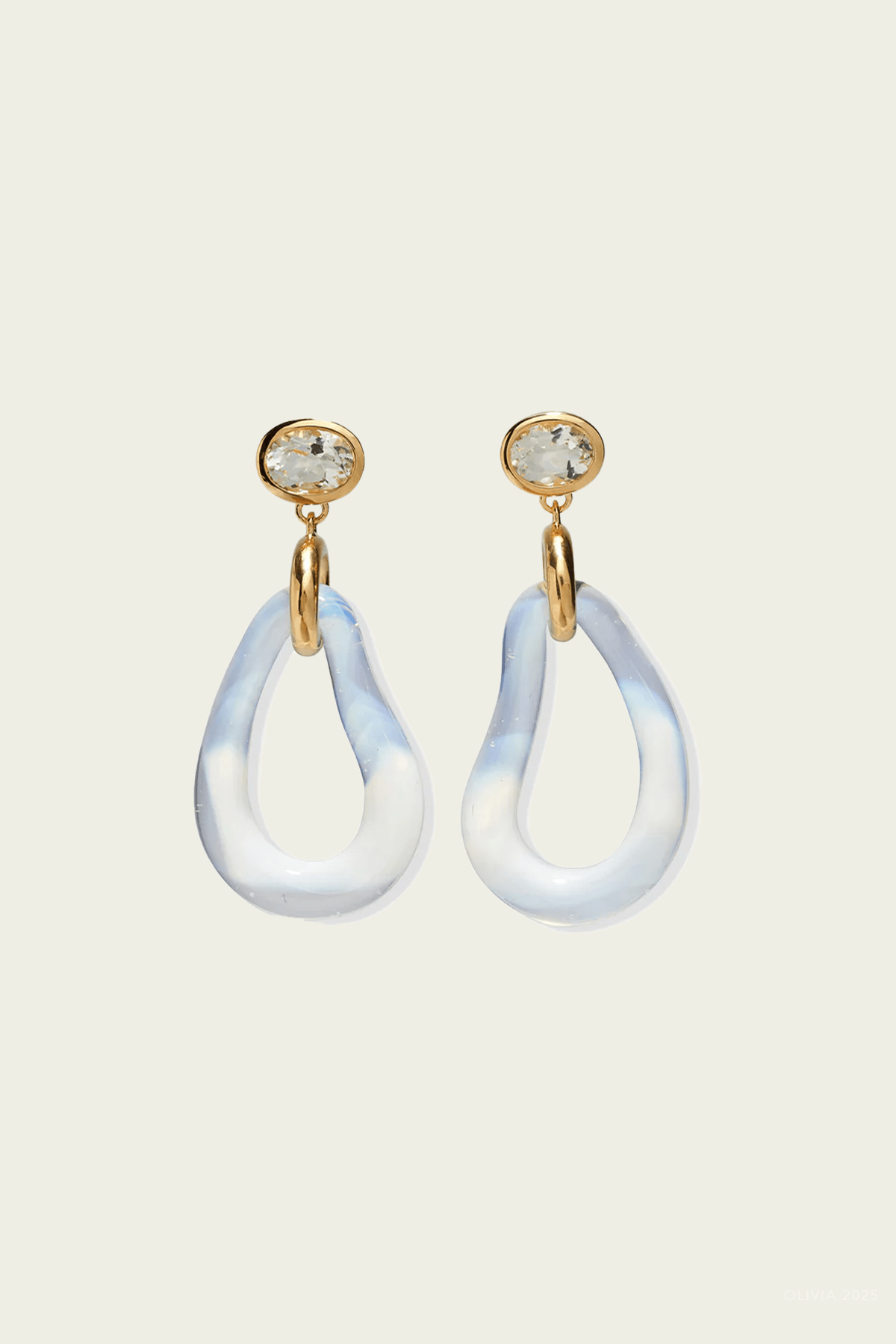 Galina Earrings in Opalescent - shop - olivia.com