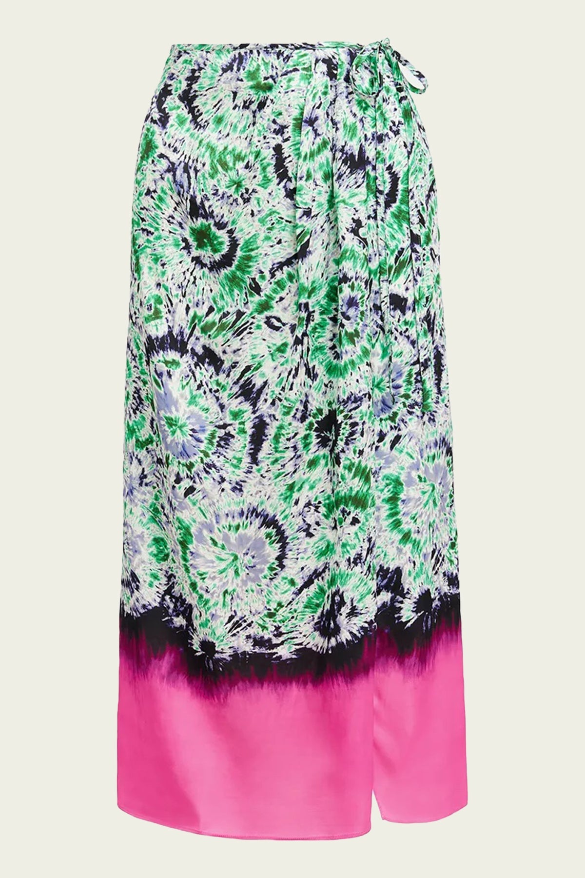 Gellie Printed Midi Skirt in Green Multi - shop - olivia.com