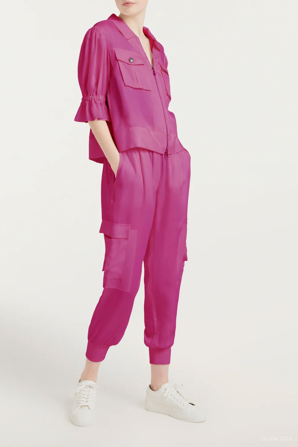 Giles Pant in Plum Radish - shop - olivia.com