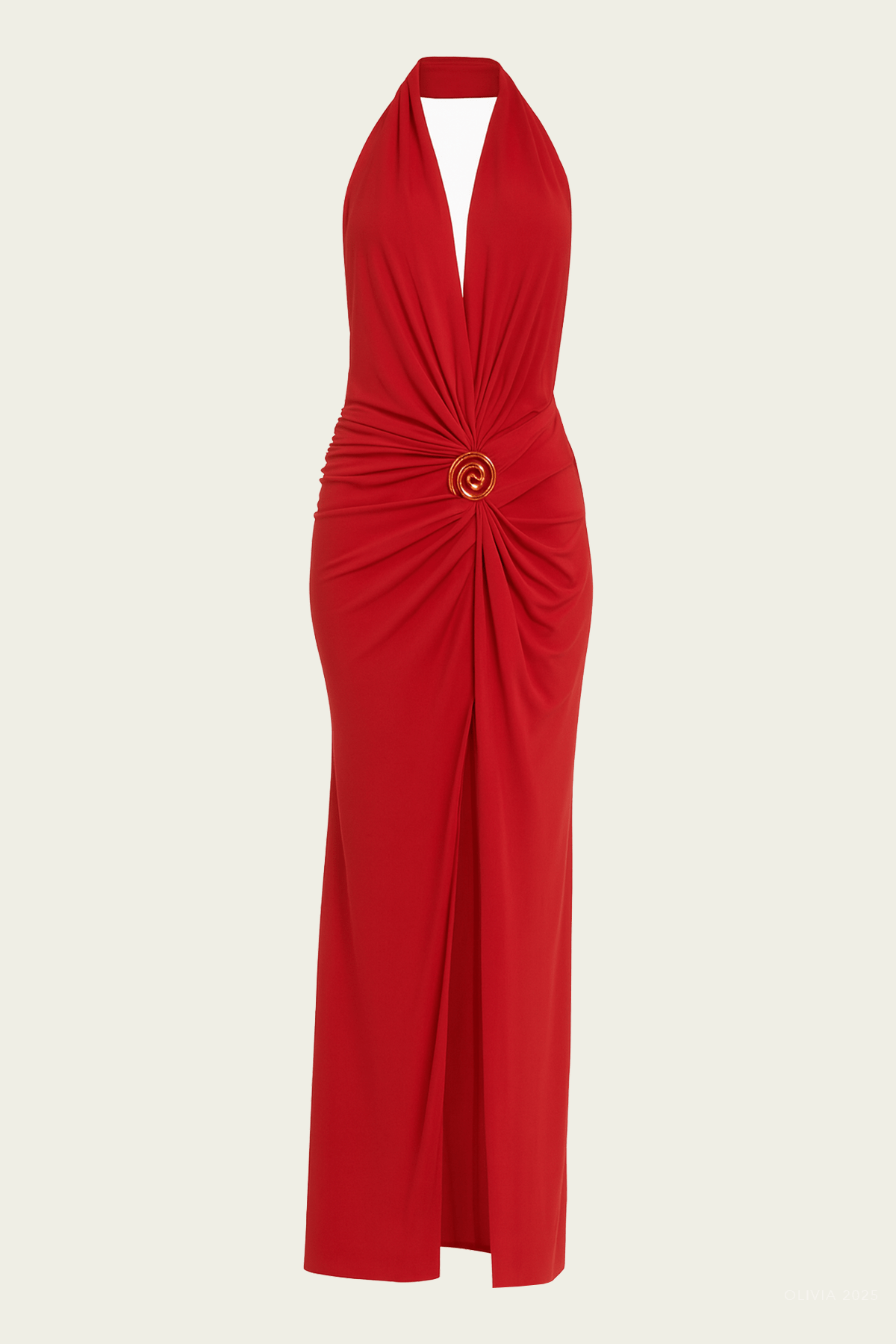 Ginevra Dress in Carmin - shop - olivia.com