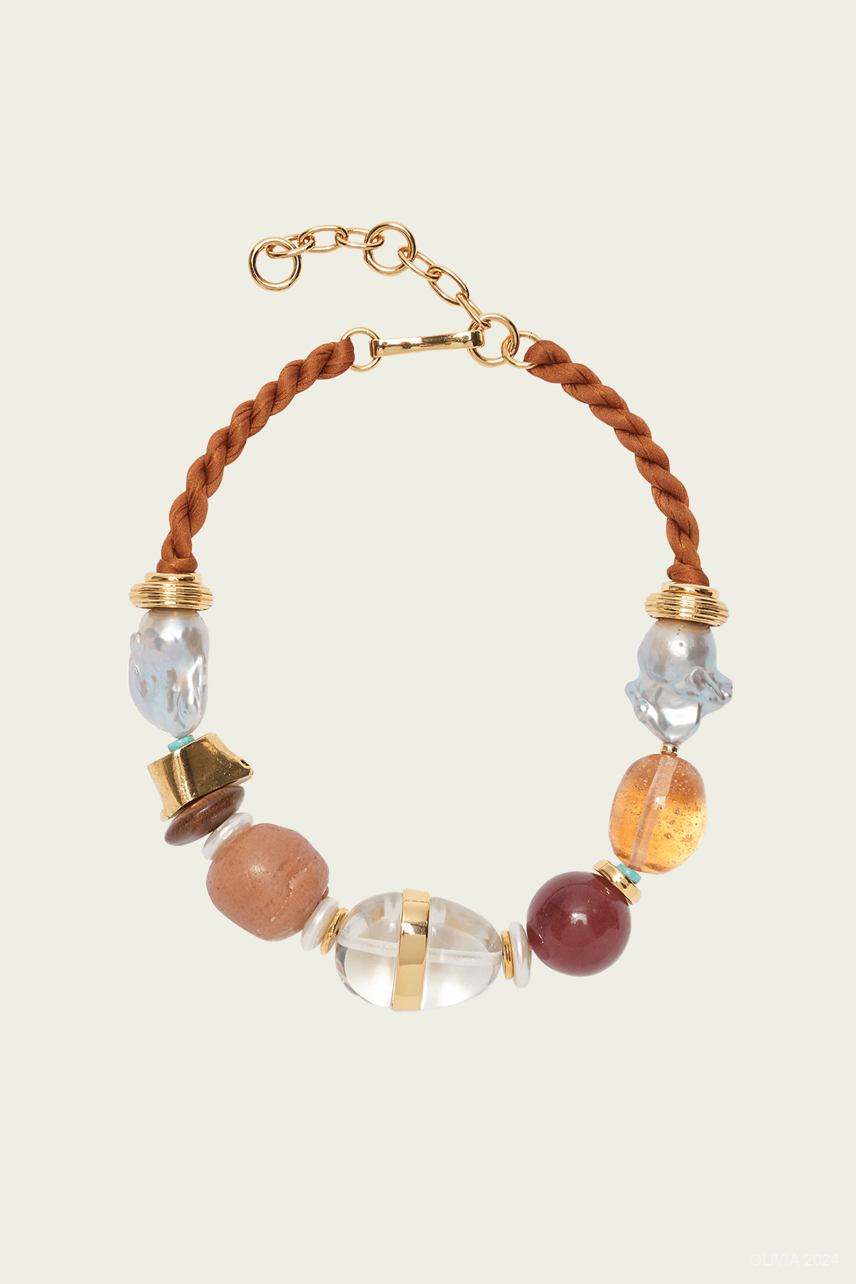 Glass Beach Necklace in Terra - shop - olivia.com