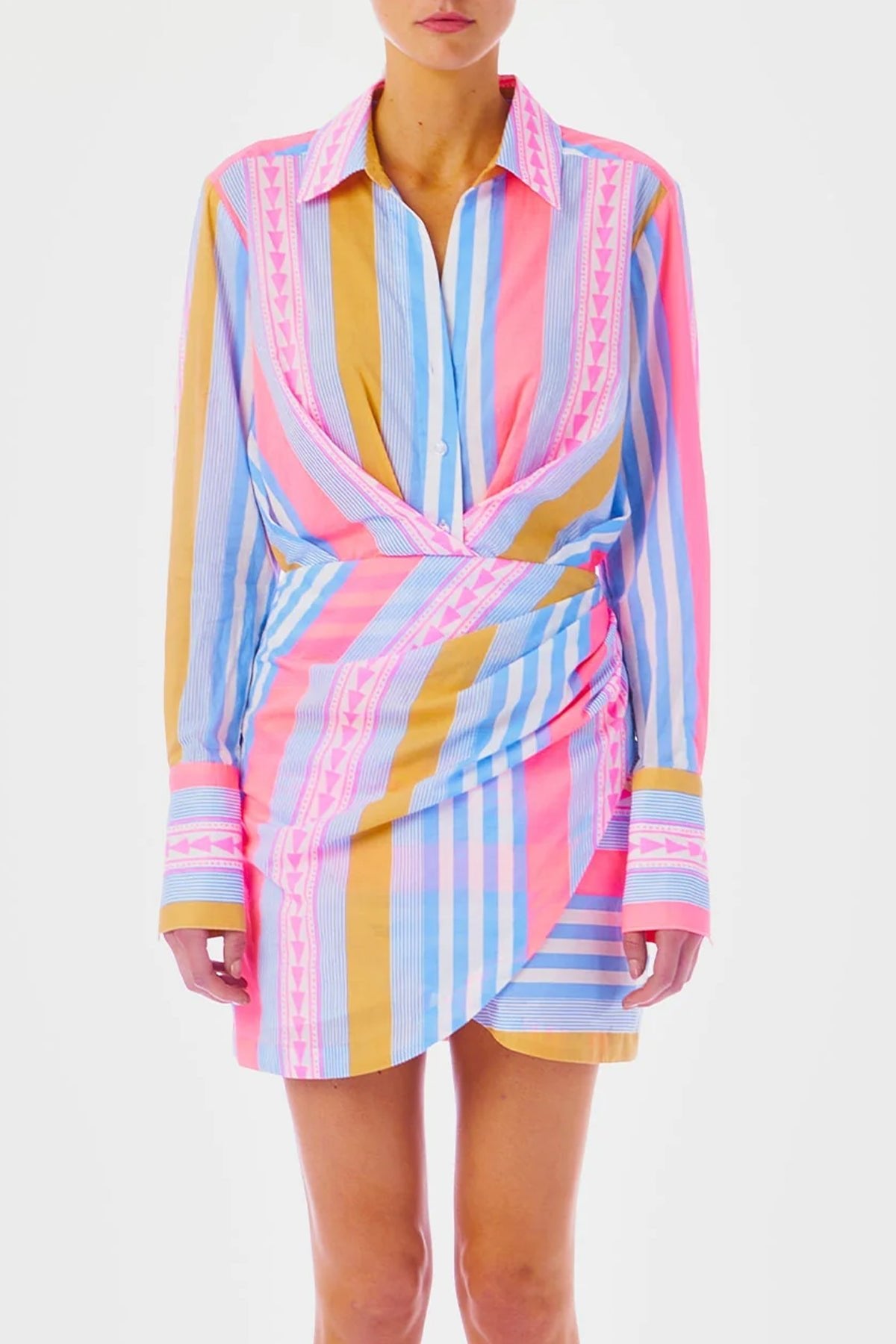 Goa Montmartre Dress in Goa Surf Stripe - shop - olivia.com