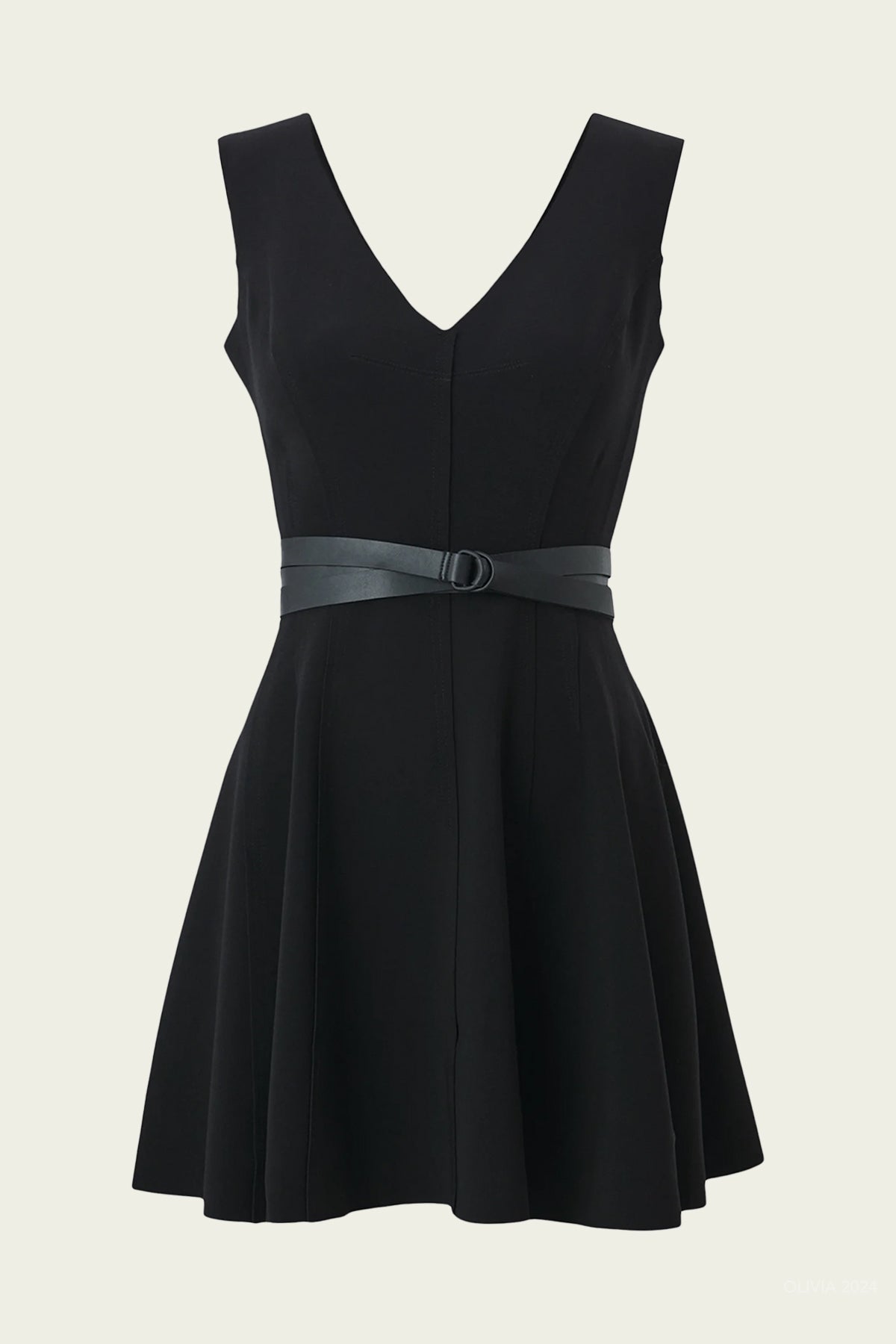 Grace Mini Dress in Black - shop - olivia.com