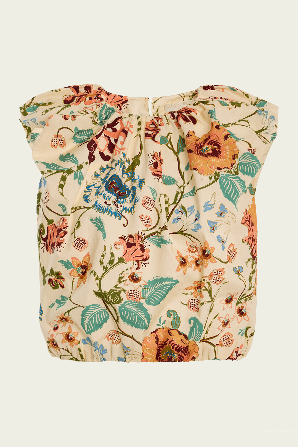 Gracie Cotton Top in Abalone - shop - olivia.com
