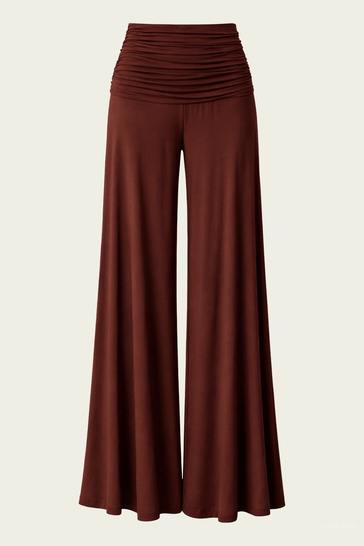 Greta Pants in Cocoa - shop - olivia.com