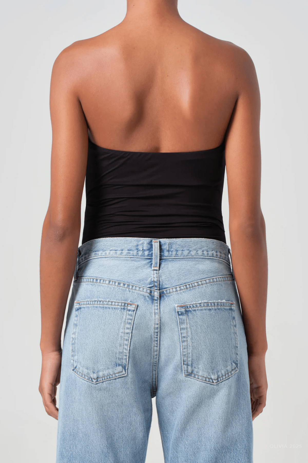 Gwyneth Bodysuit in Black - shop - olivia.com