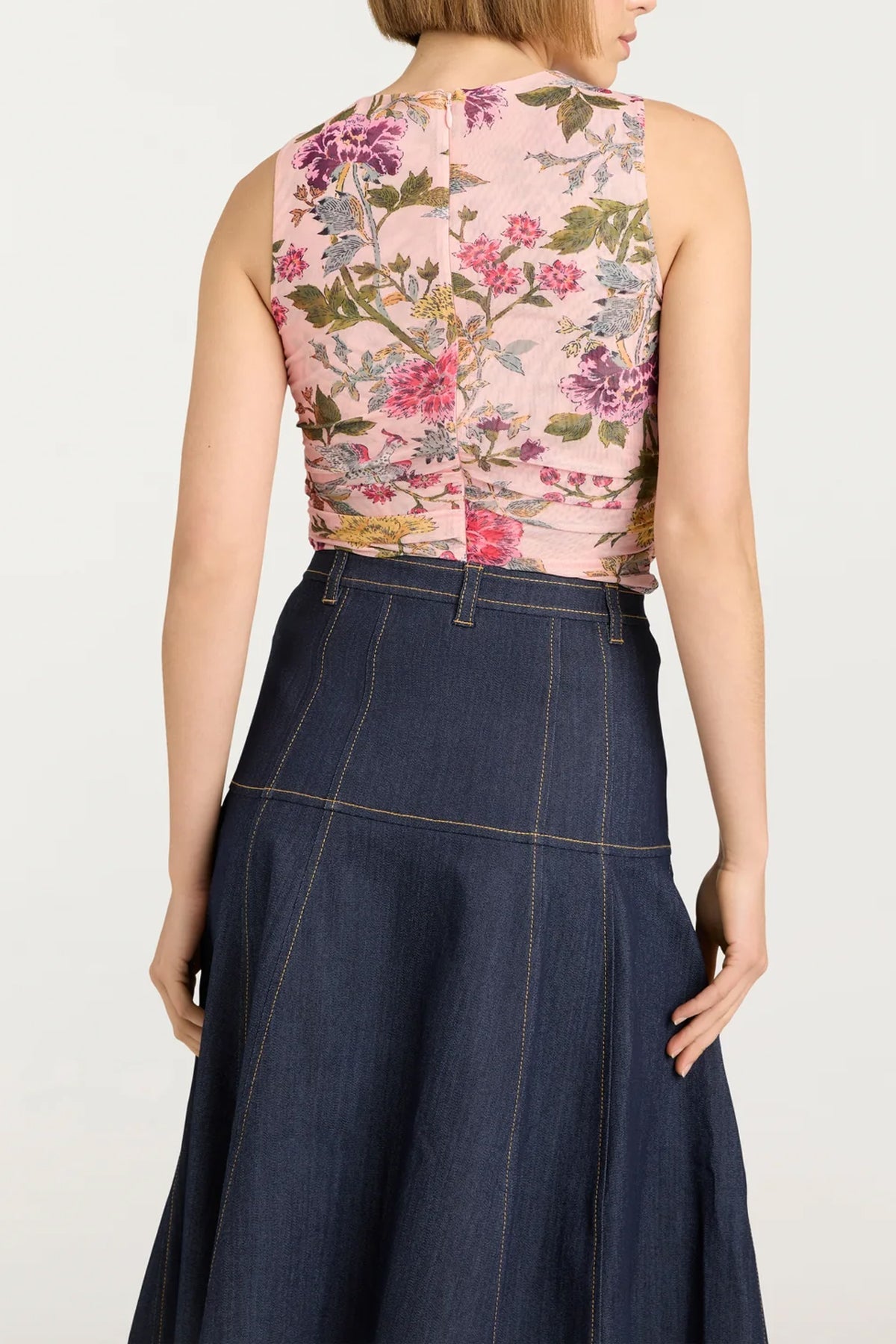 Hana Floral Dasha Top in Soft Pink - shop - olivia.com