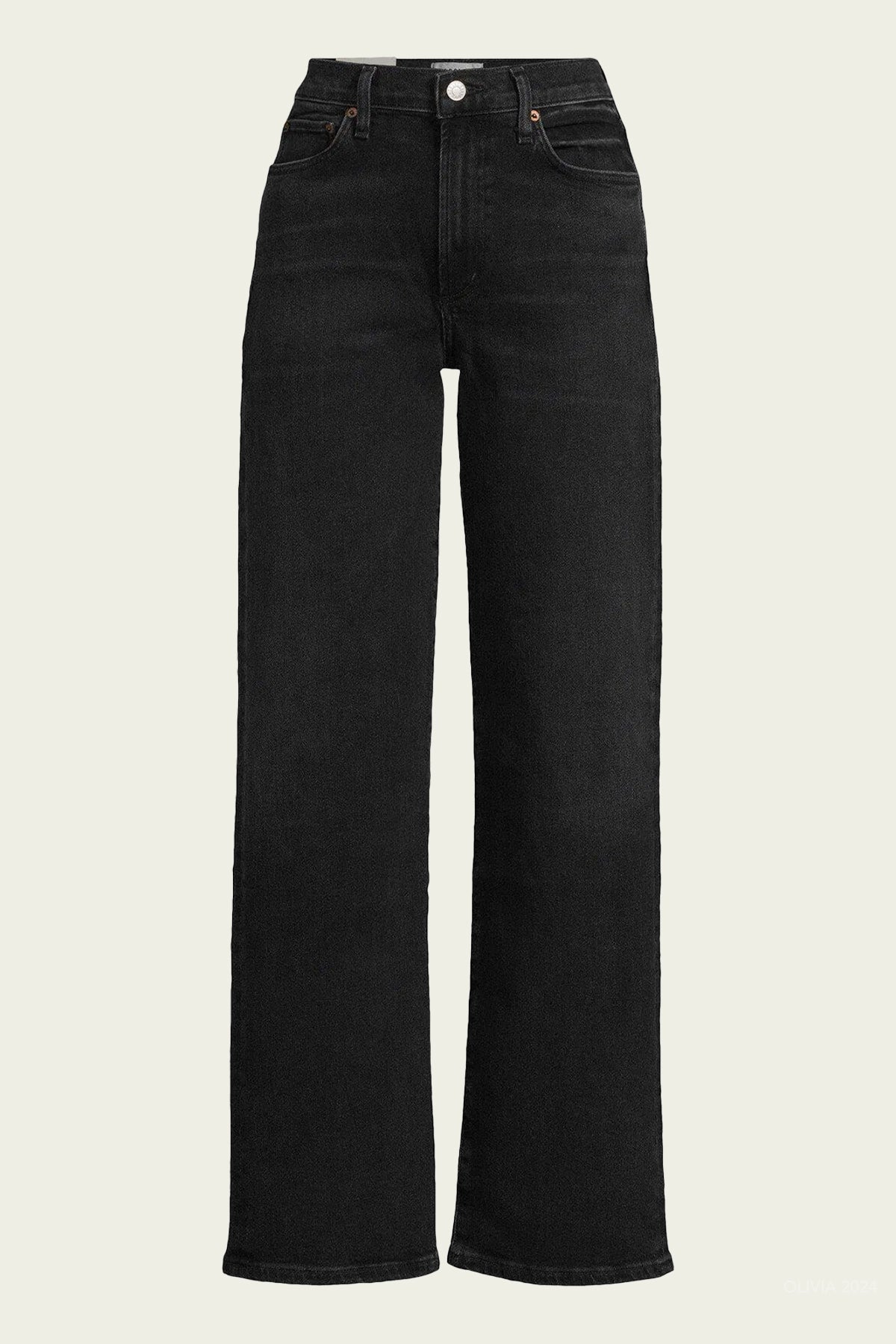 Harper Straight Jean in Hush - shop - olivia.com