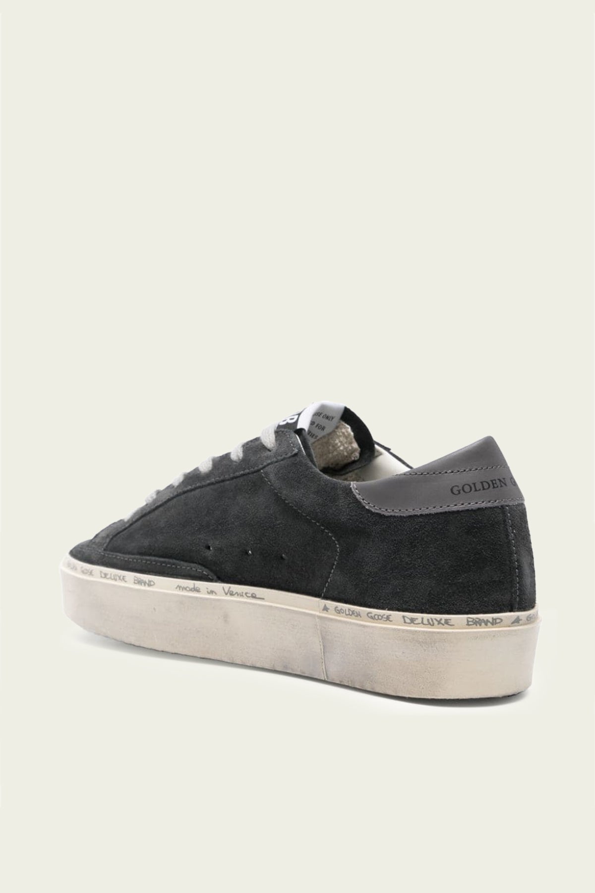 Hi - Star Asphalt Suede Leather Sneaker - shop - olivia.com