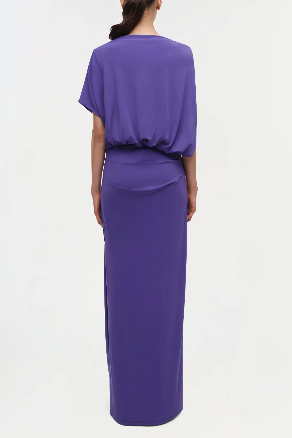 Hollins Cape Gown in Ultraviolet - shop - olivia.com