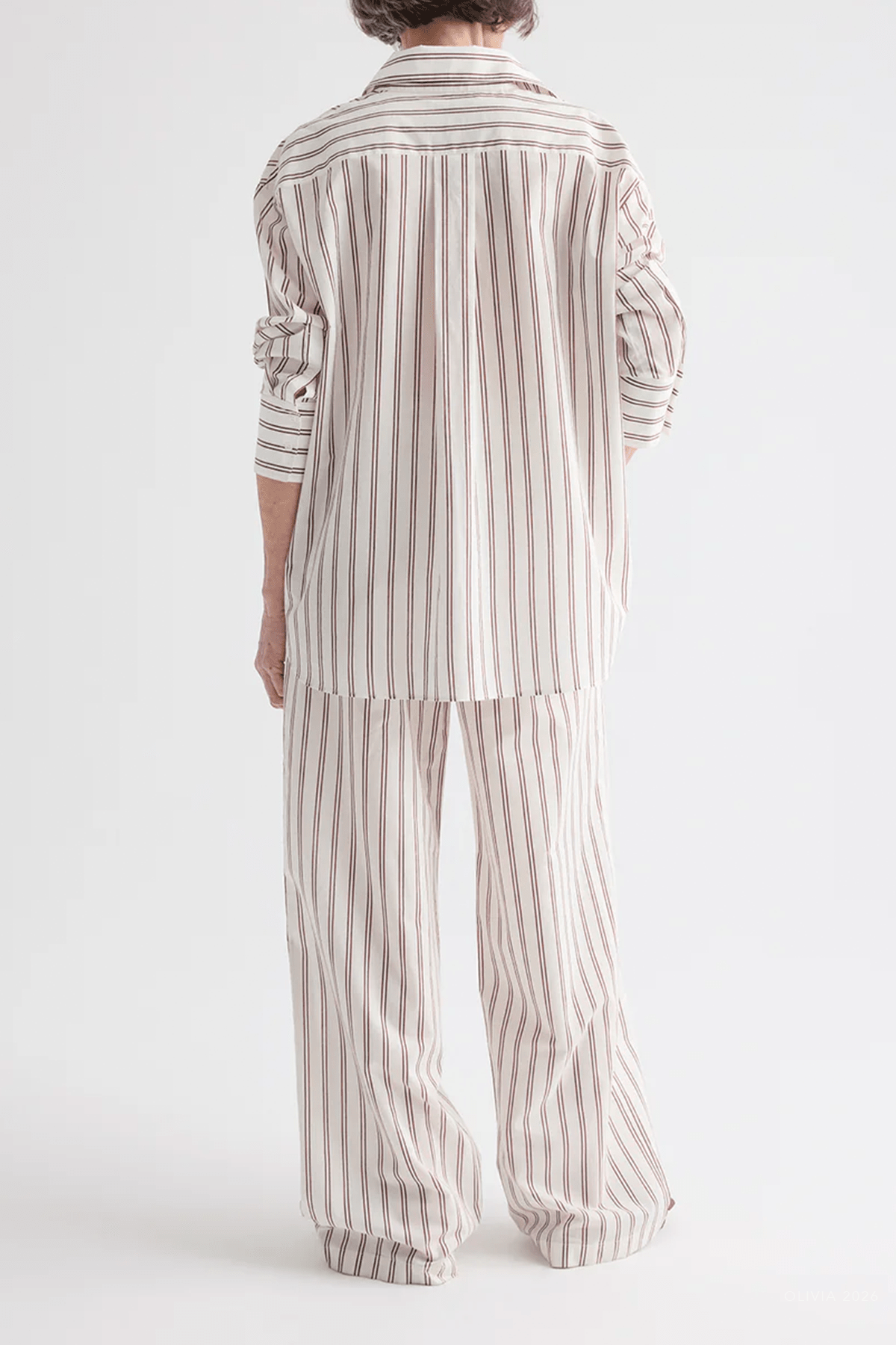 Hudson St Pant in White Wine - shop-olivia.com