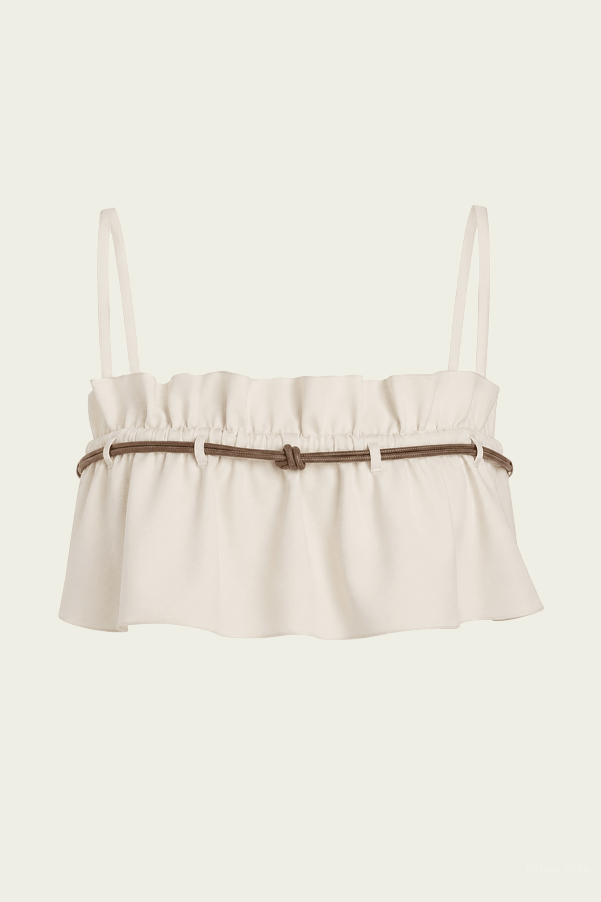 Icarus Top in Beige - shop-olivia.com