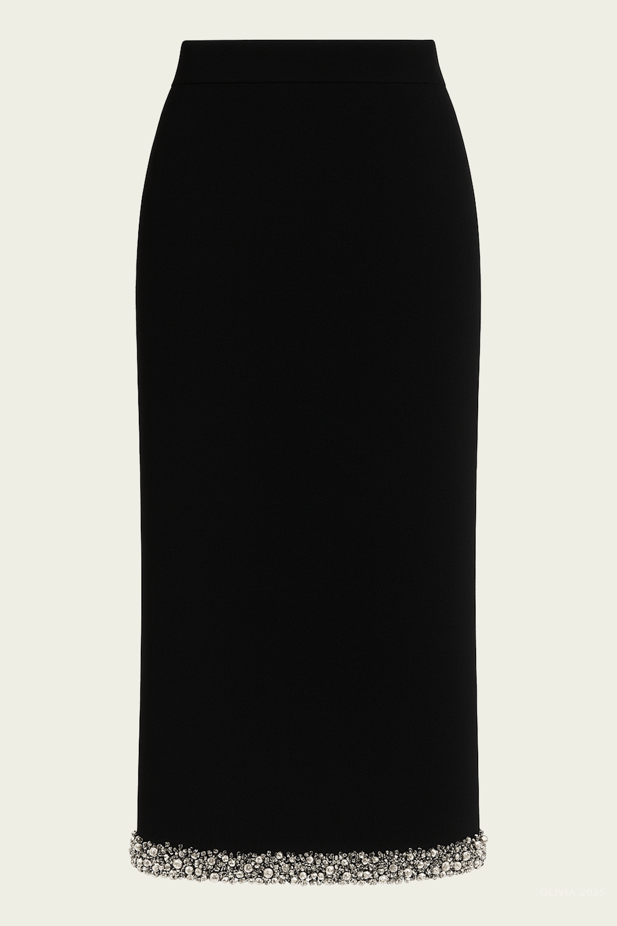 Idina Midi Skirt in Black - shop - olivia.com