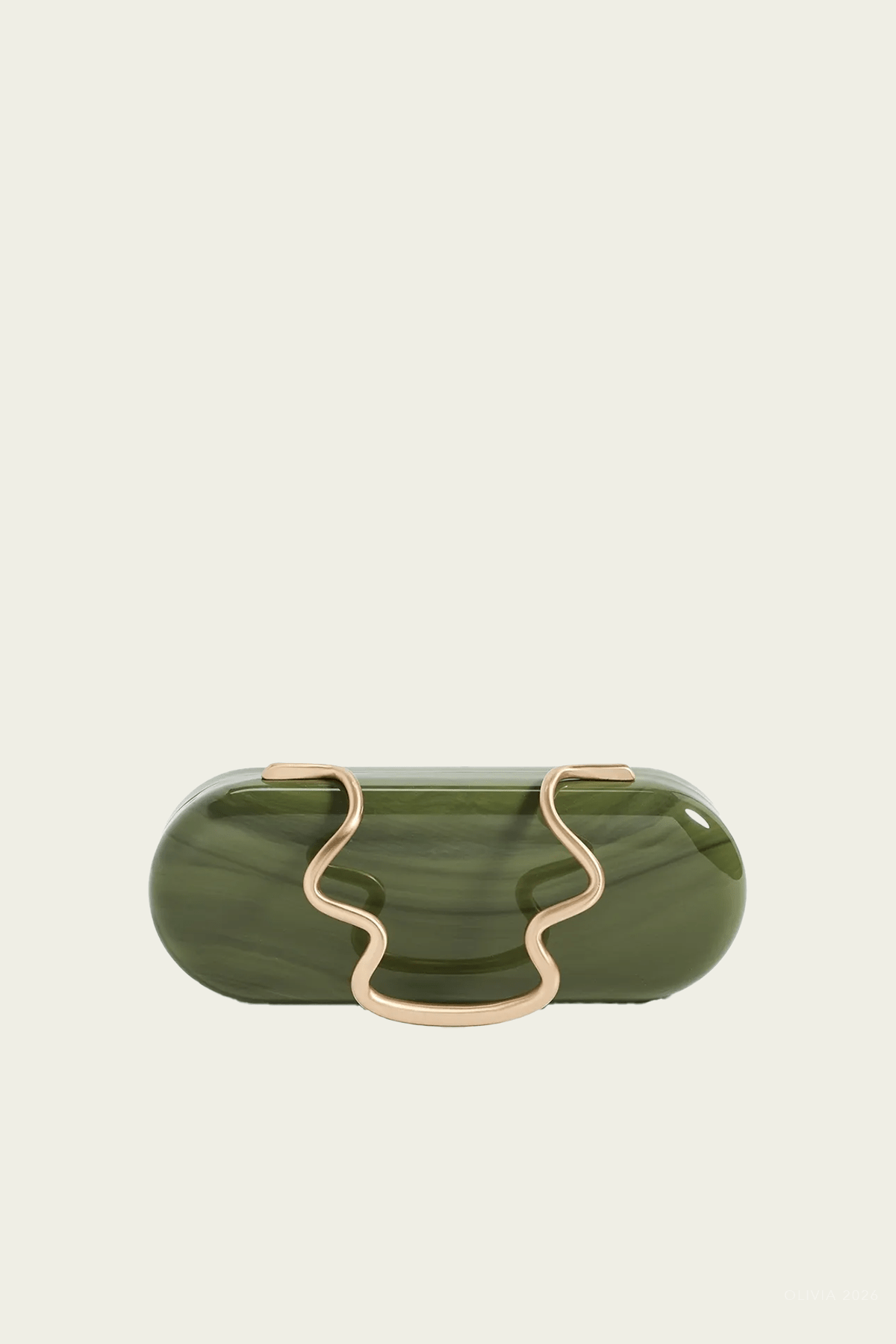 Ilaria Clutch in Rosemary Multi - shop-olivia.com