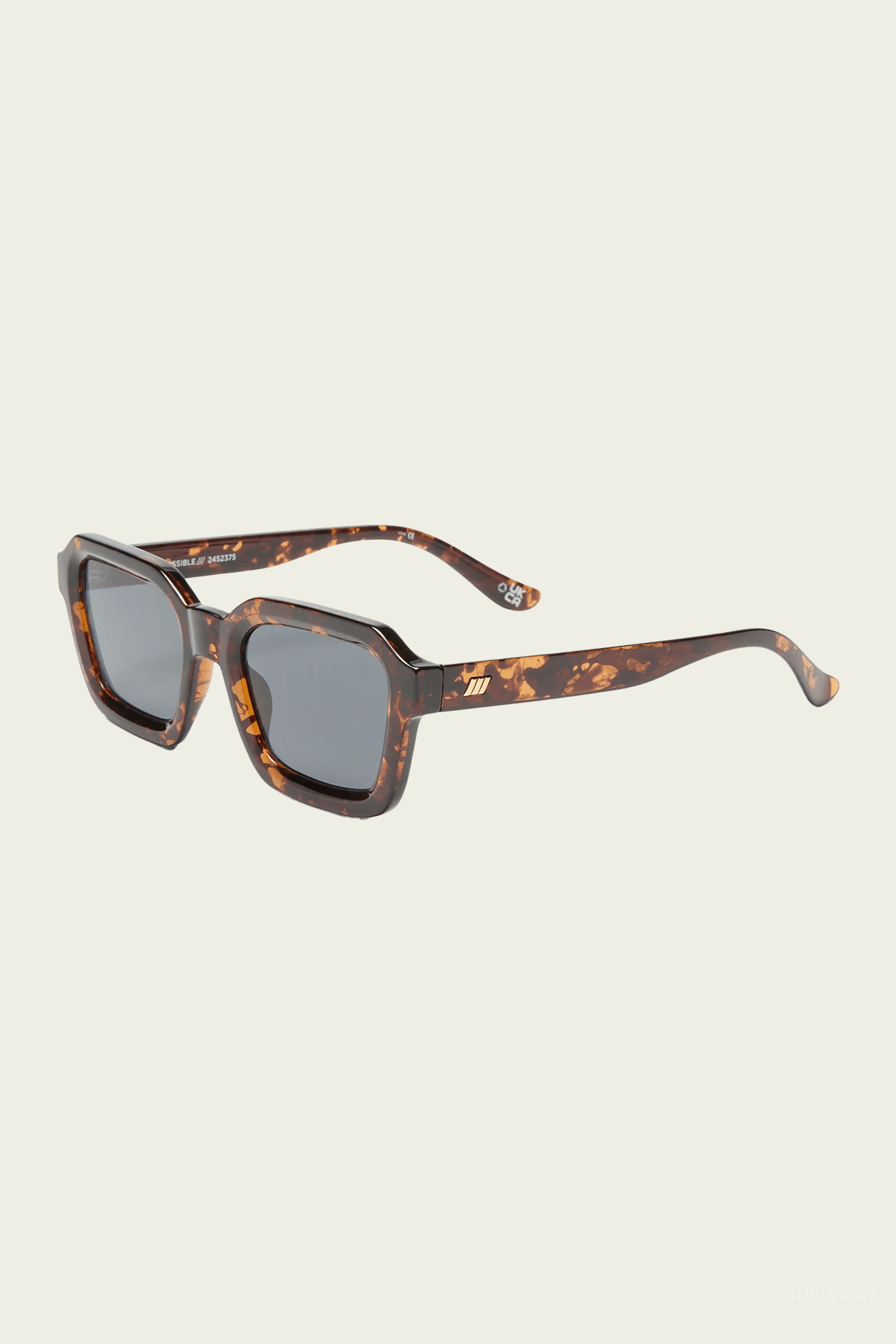 Impossible Square Sunglasses in Tokyo Tort - shop-olivia.com