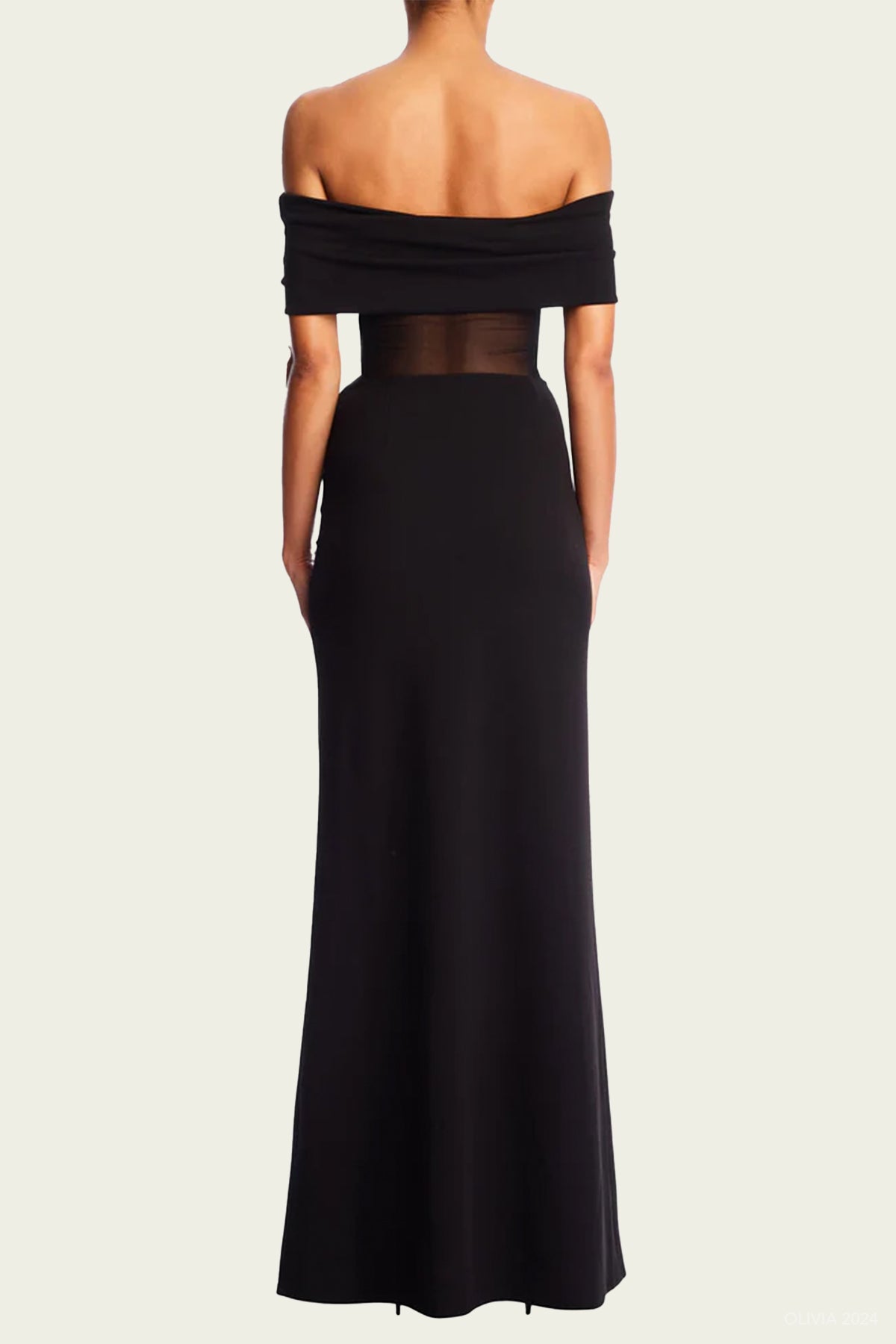 Isabel Gown in Black - shop - olivia.com