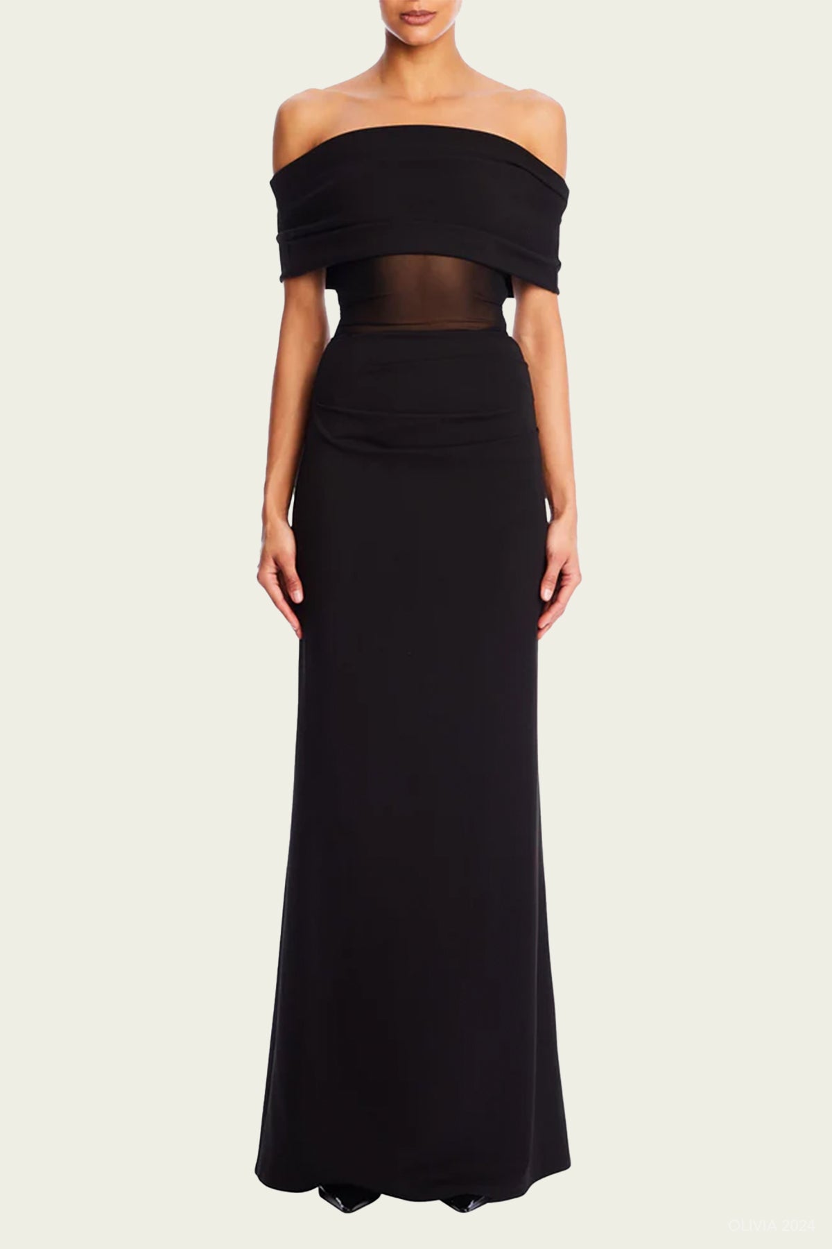 Isabel Gown in Black - shop - olivia.com