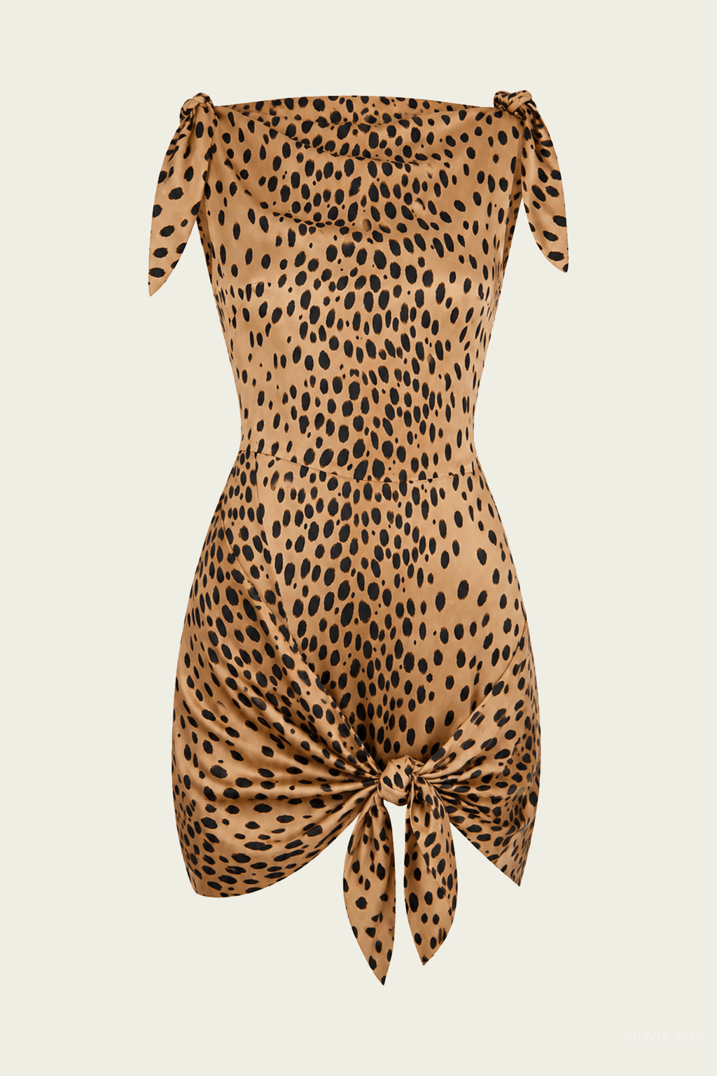 Isma Mini Dress in Cheetah