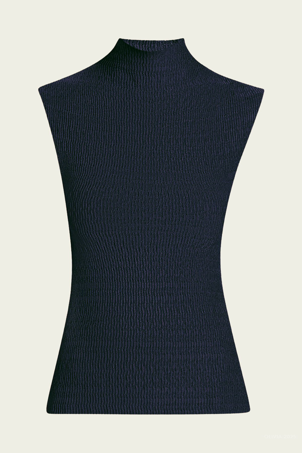 Jada Knit Top in Navy - shop - olivia.com