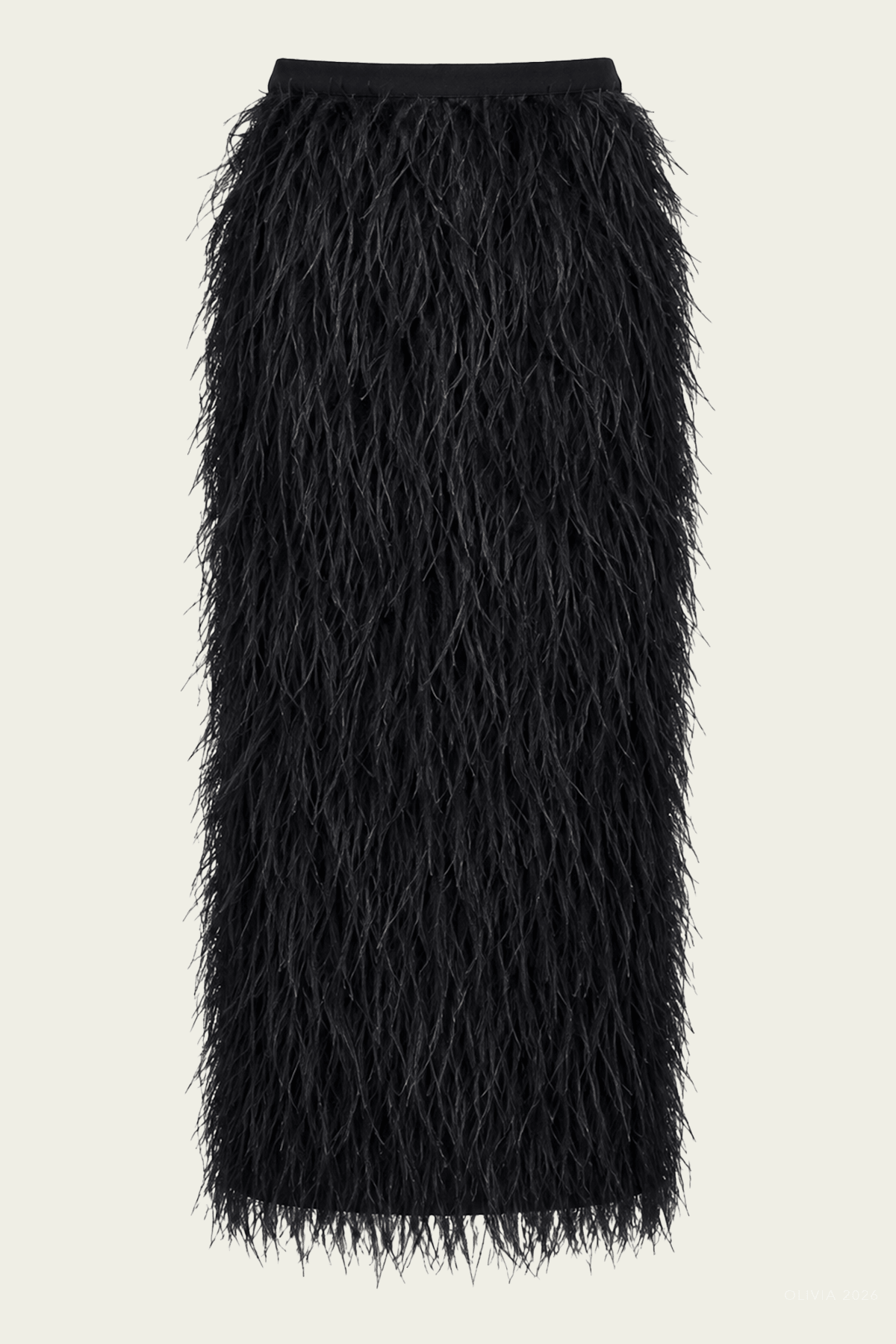 Jade Midi Skirt in Black - shop-olivia.com