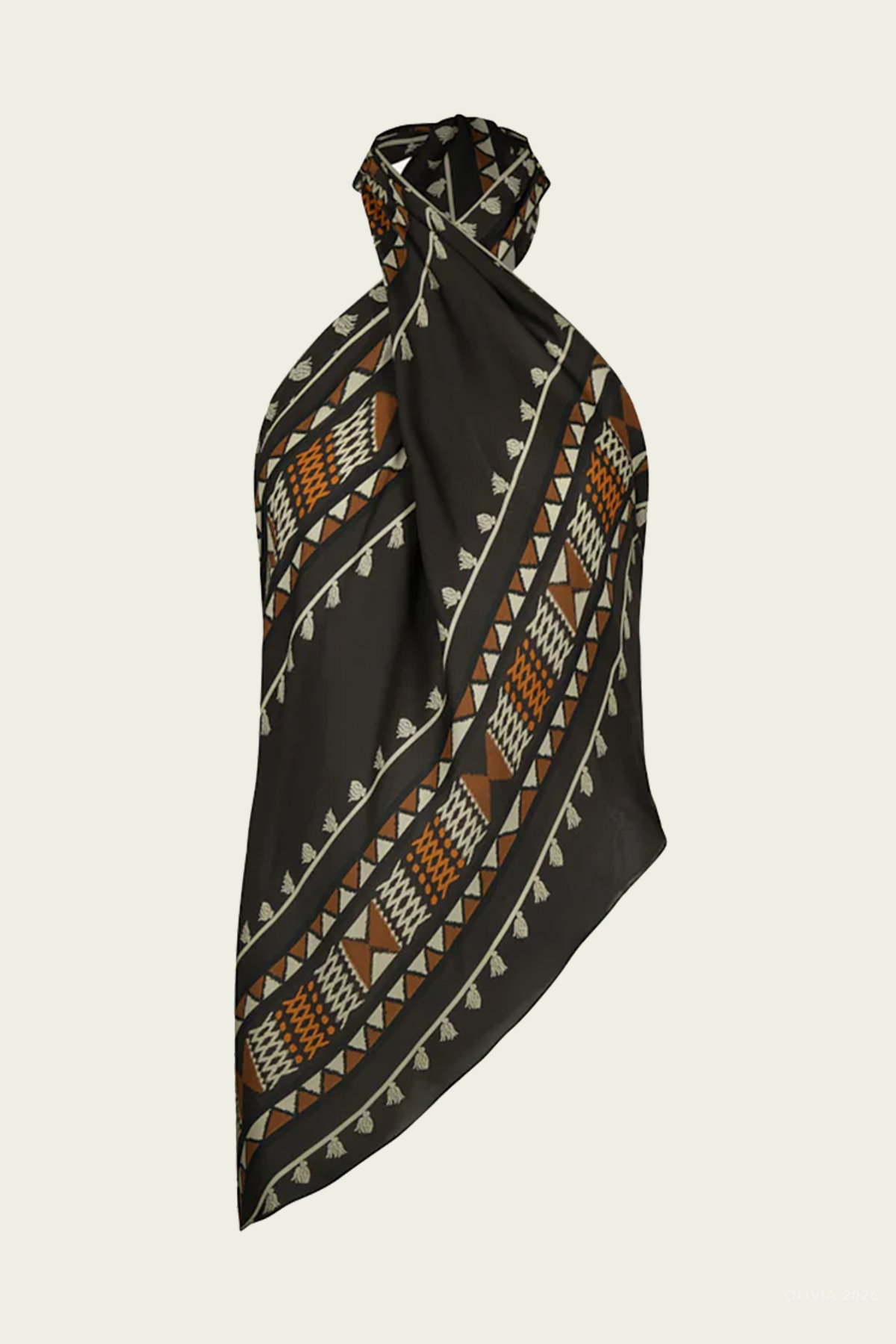 Ancestral Top in Forest Green