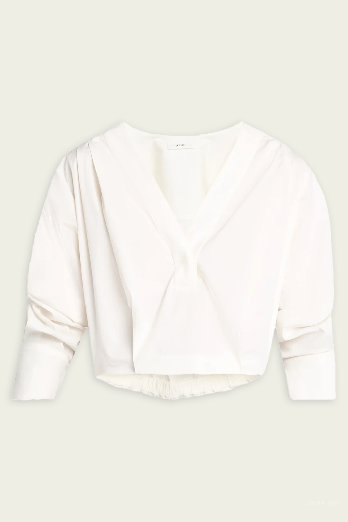 Jordan Top in White - shop - olivia.com