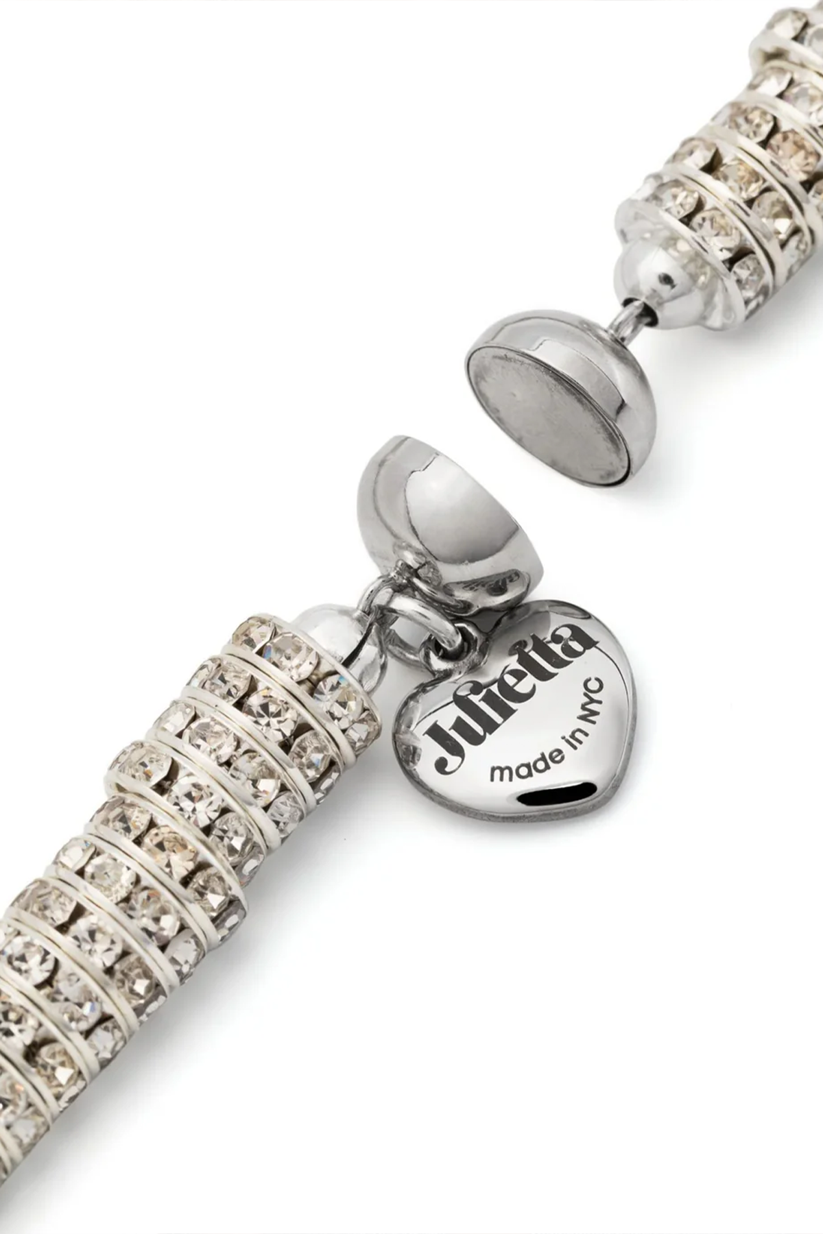 Pearl Drop Necklace in Silver
