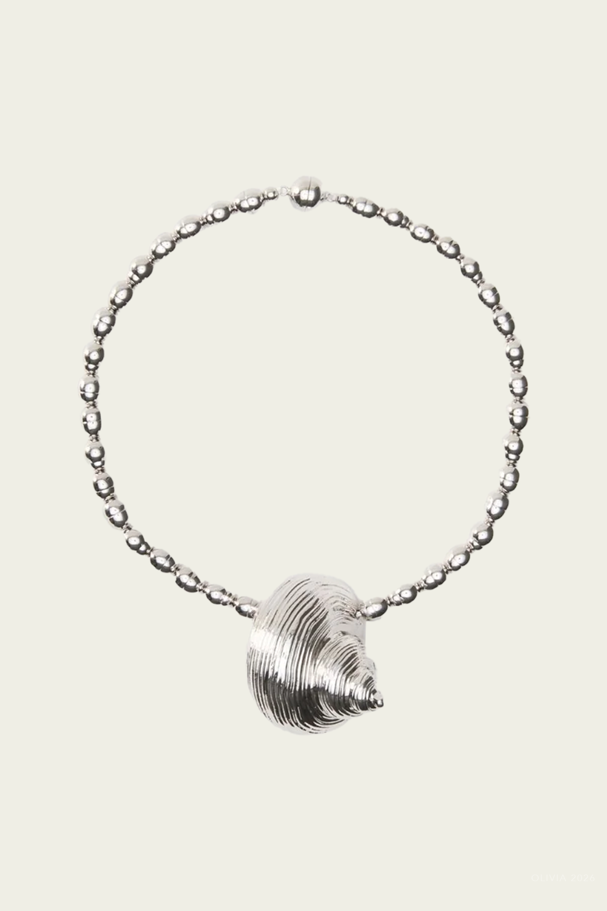 Mykonos Necklace in Silver