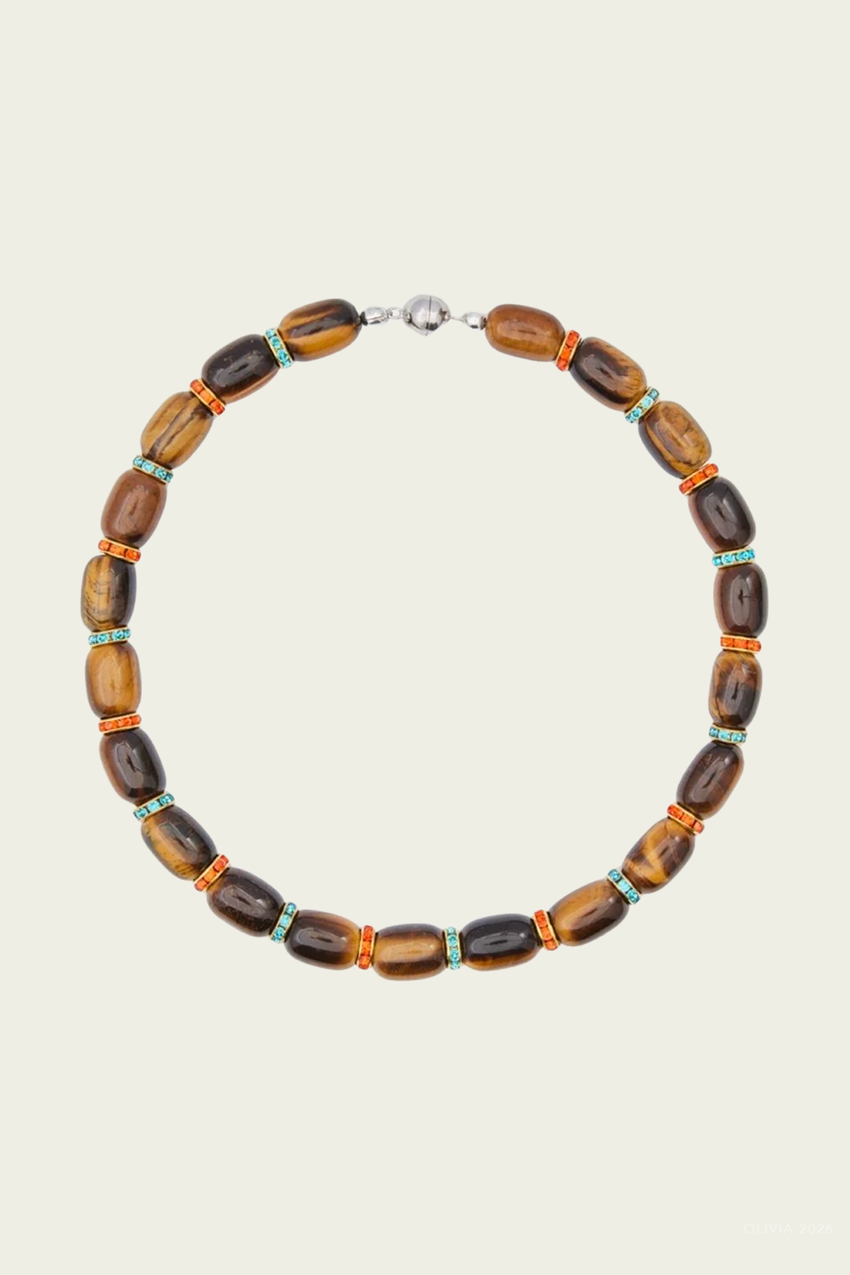 Donna Necklace in Brown