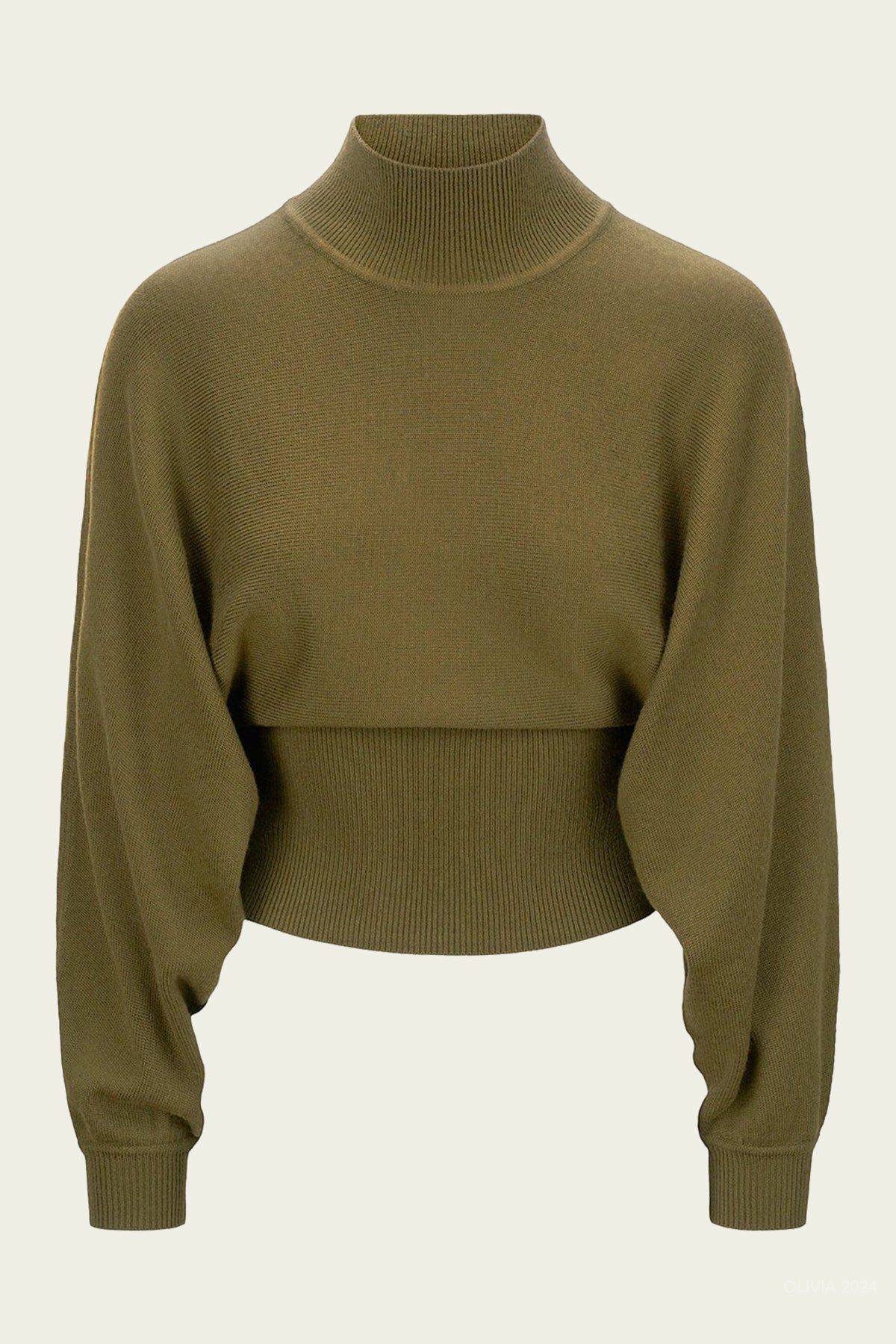 Karoline Sweater in Sergeant Green - shop - olivia.com