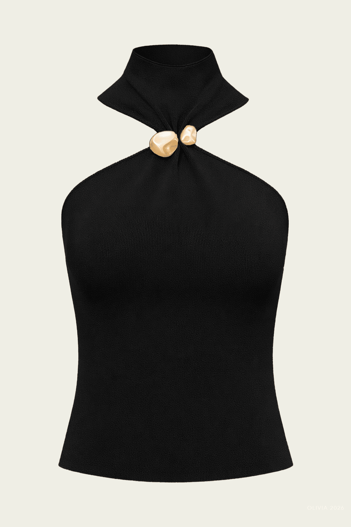 Katherine Knit Top in Black - shop - olivia.com