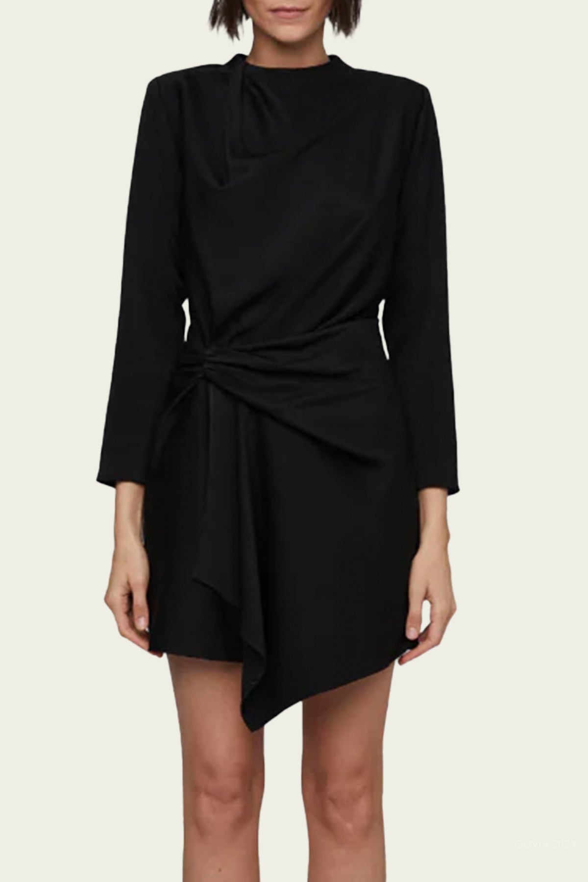 Kay Mini Dress in Black - shop - olivia.com