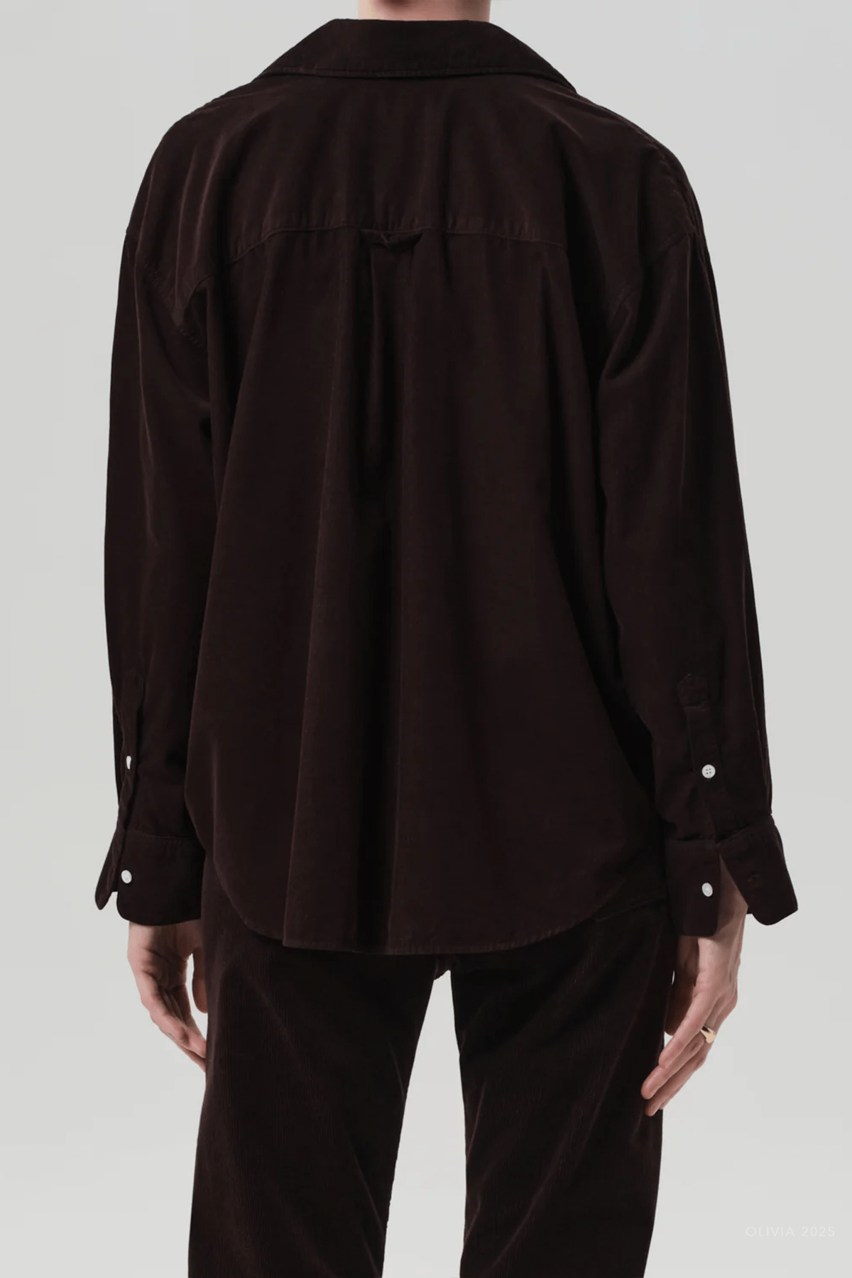 Kayla Shirt Corduroy in Barrister - shop - olivia.com