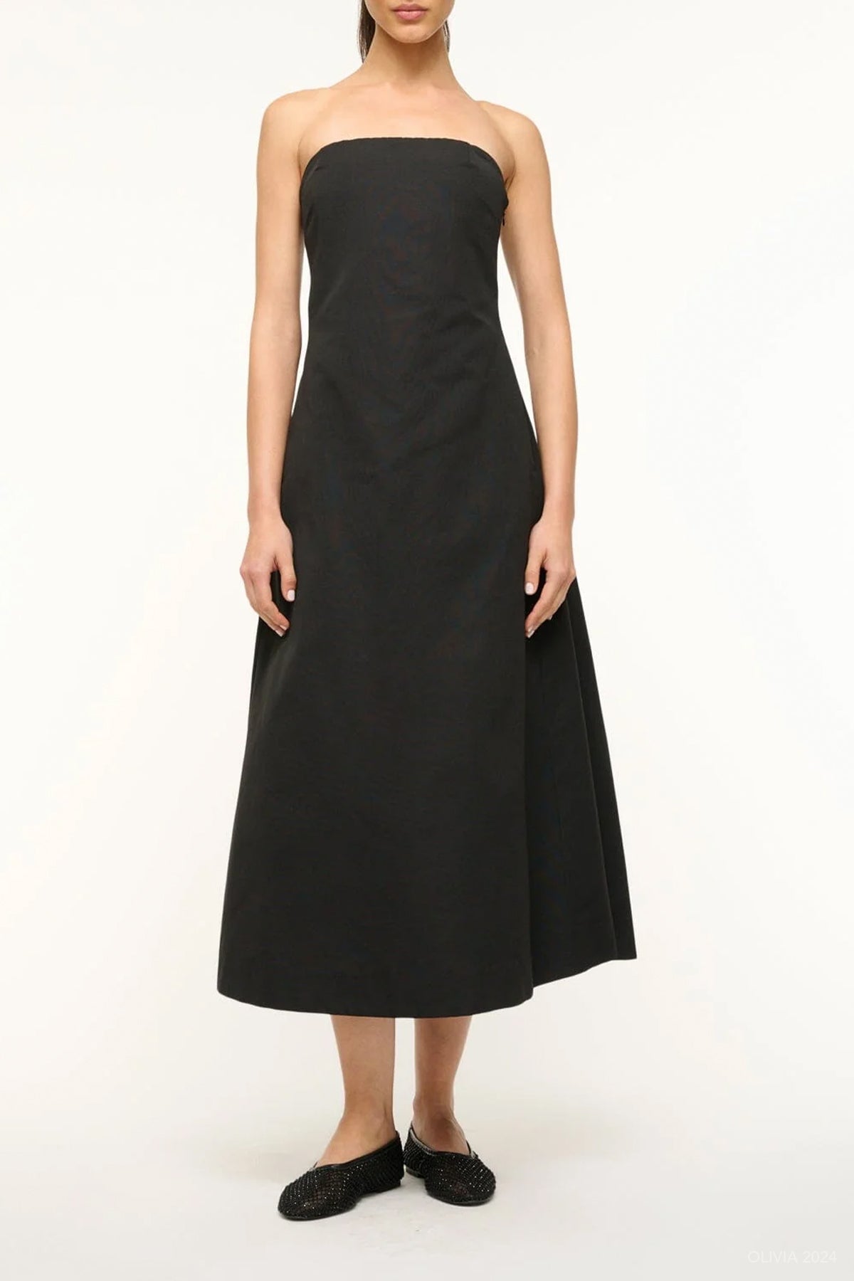 Kennedy Dress in Black - shop - olivia.com