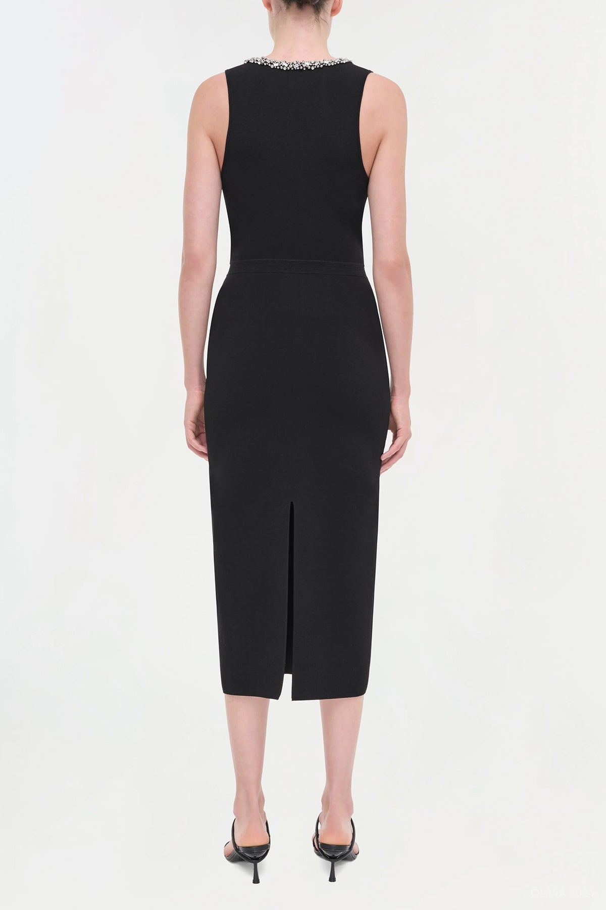 Khari Midi Dress in Black - shop - olivia.com