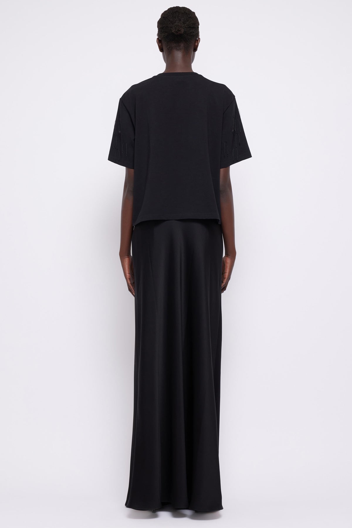 Kiri Maxi Skirt in Black - shop - olivia.com