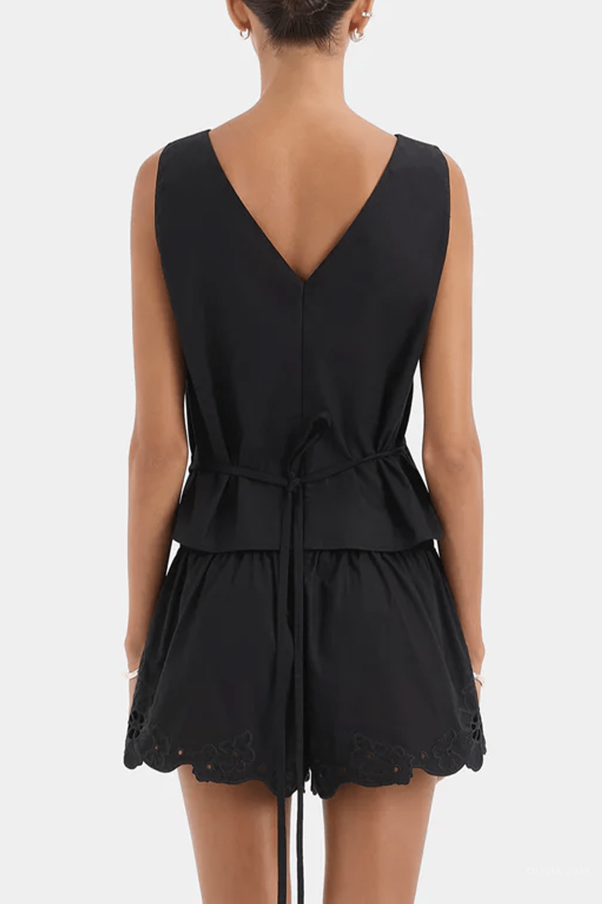 Klara Mini Short in Black - shop-olivia.com