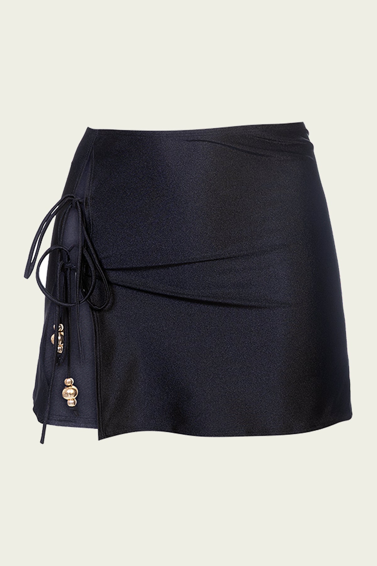 Kourtney Mini Skirt in Black - shop-olivia.com